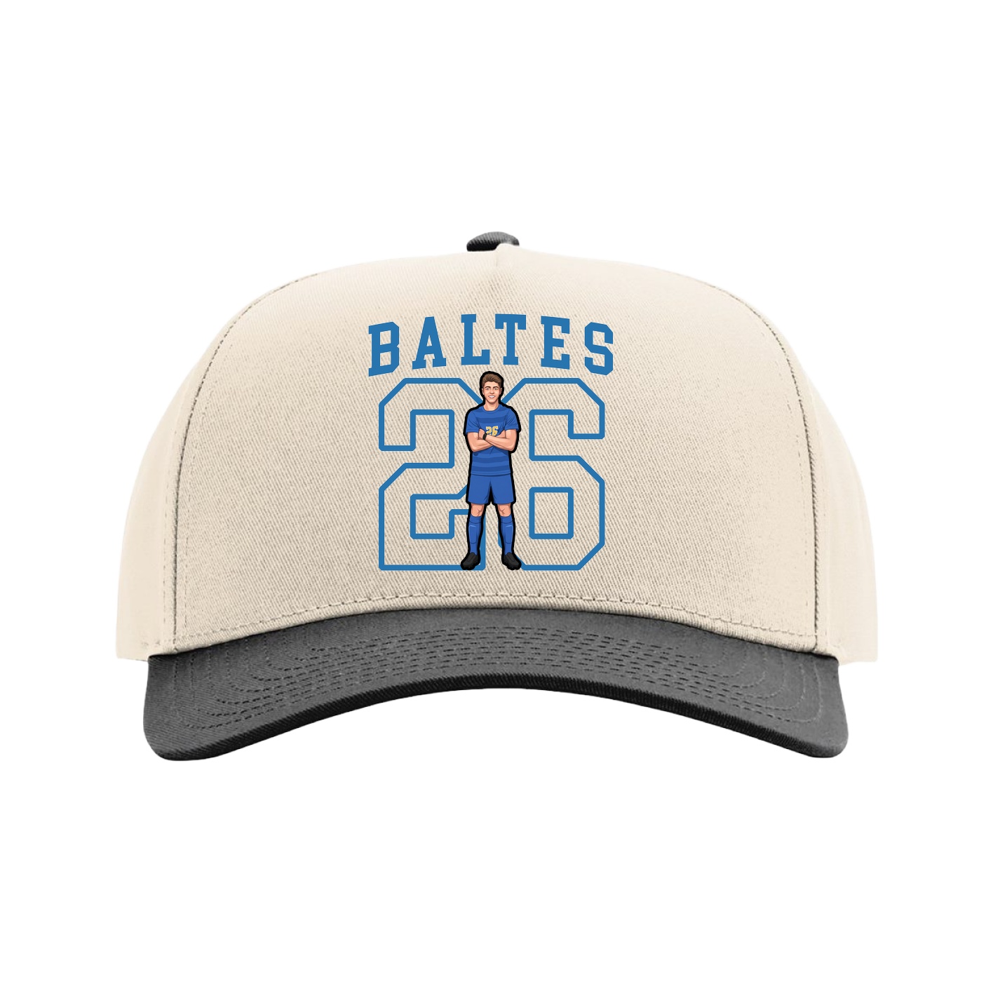 Full Fabric Five-Panel Champ Cap
