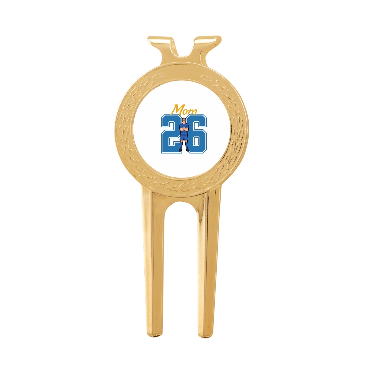 Divot Tool with Ball Marker — Mothers Day Shirsey in Classic