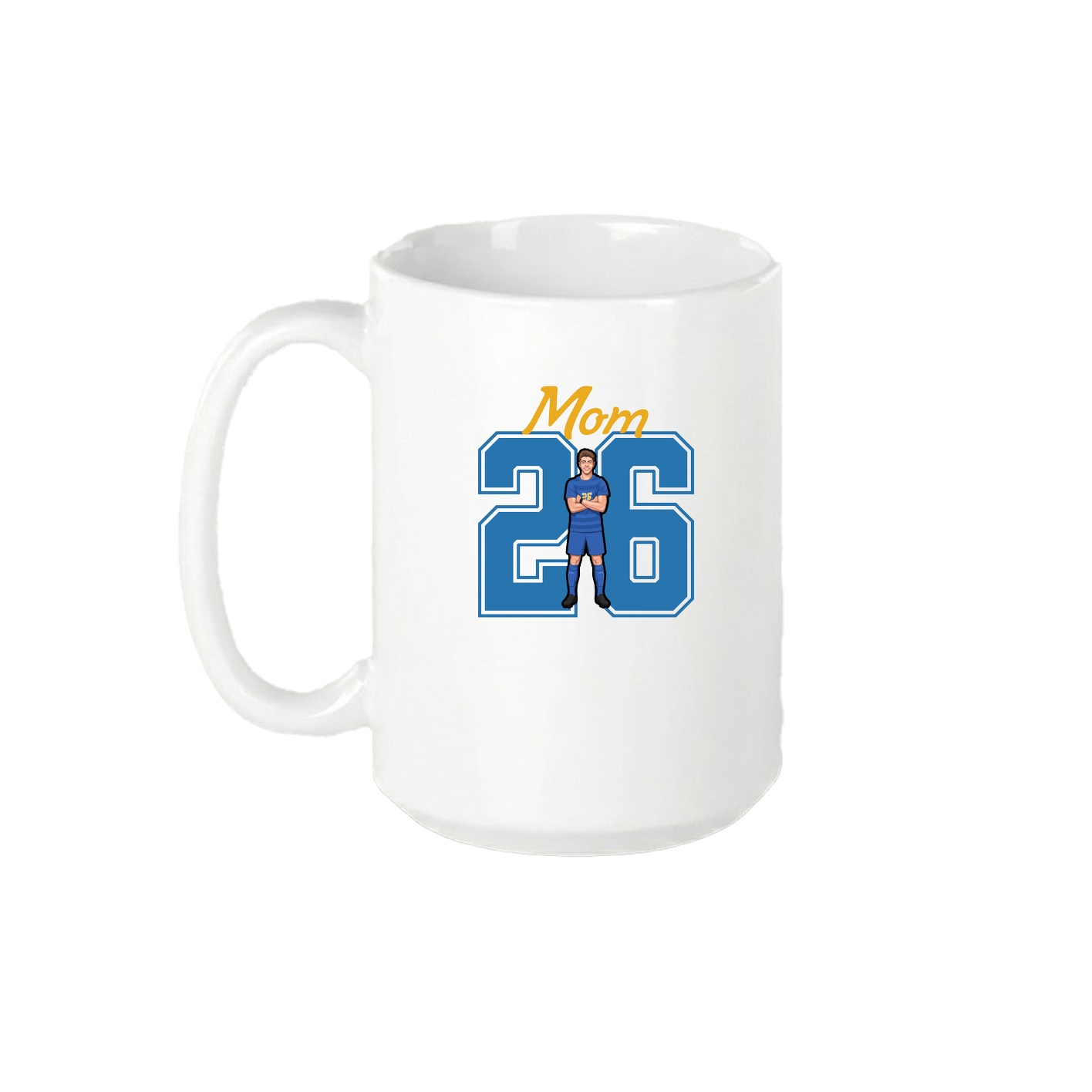 15oz Coffee Mug — Mothers Day Shirsey in White