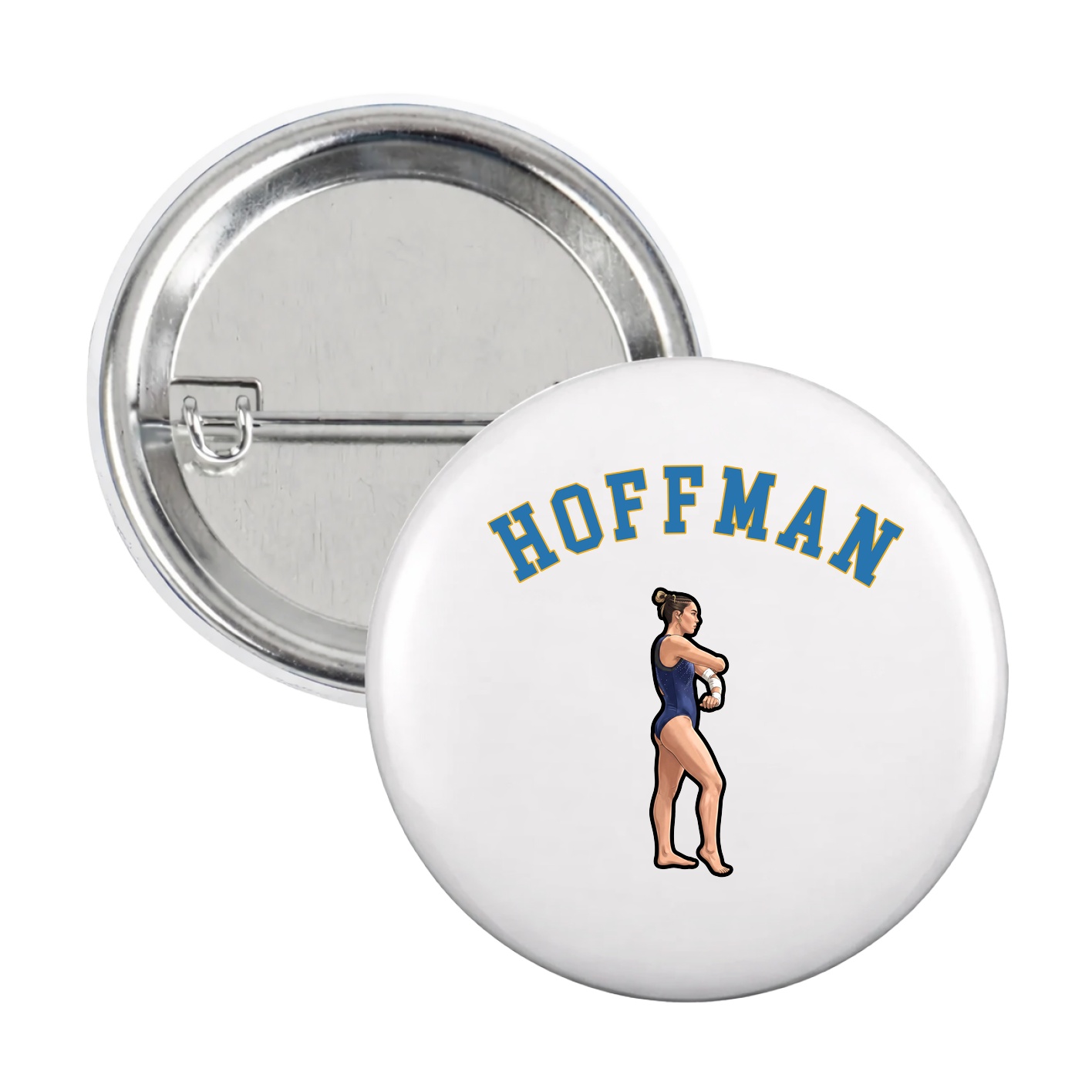Game Day Button — Shirsey Arch in White