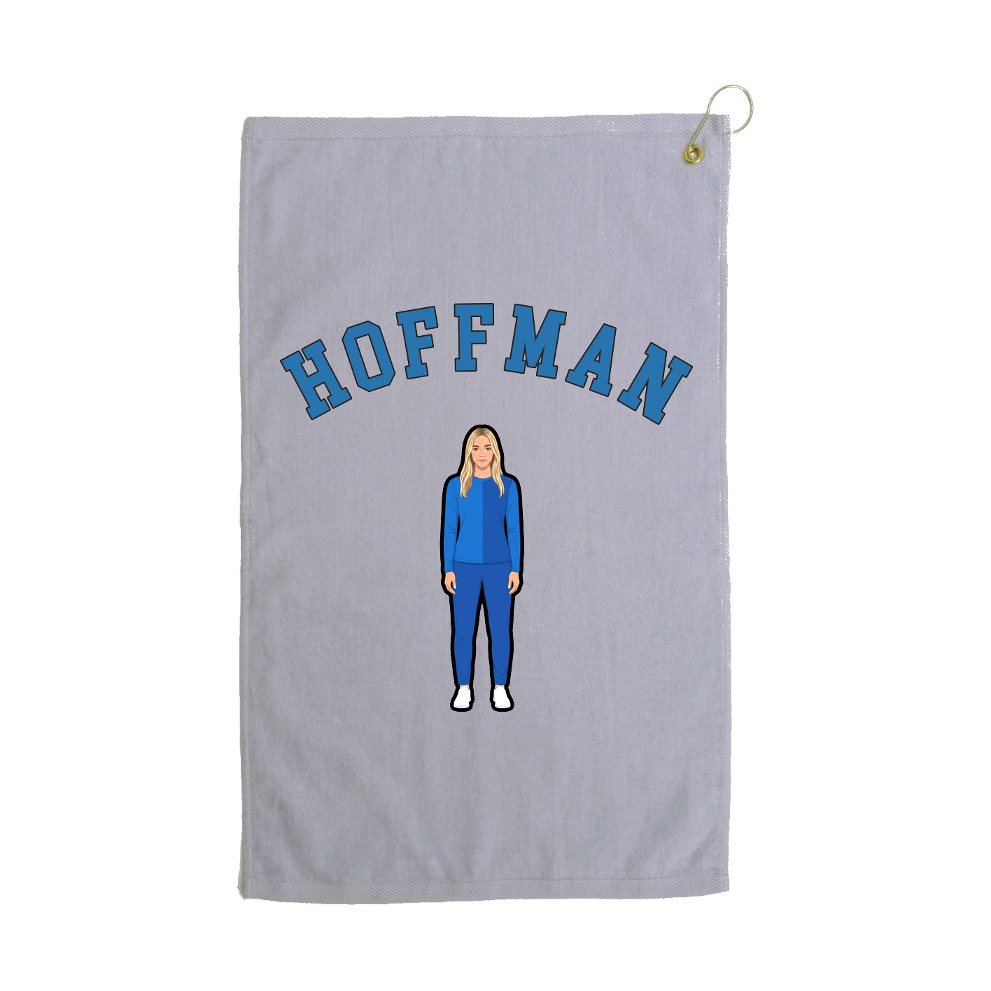 Golf Towel — Shirsey Arch in Grey