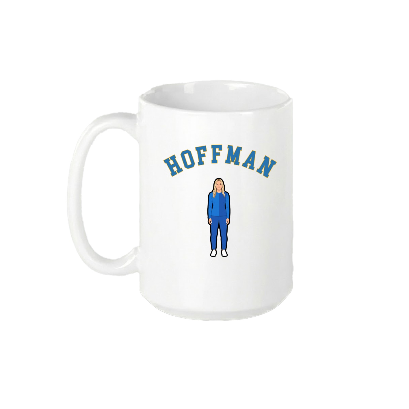 15oz Coffee Mug — Shirsey Arch in White