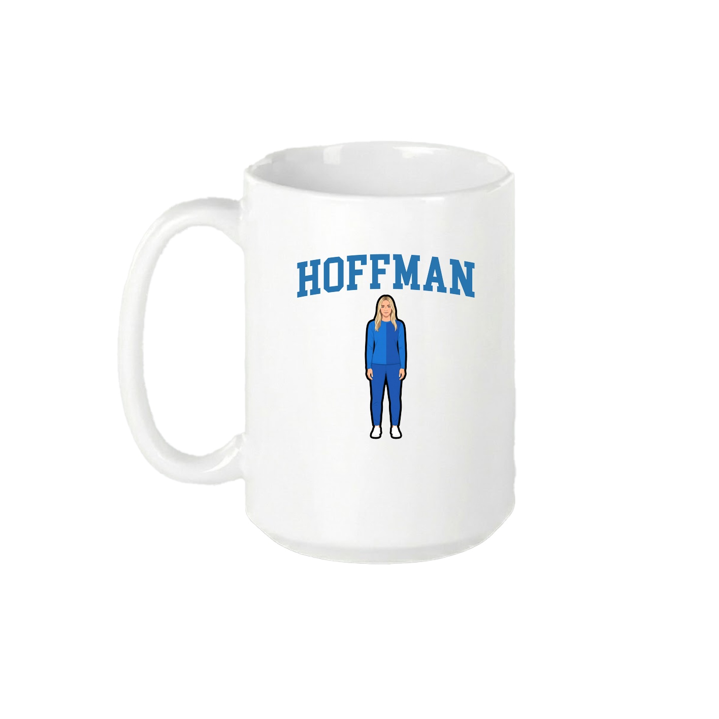 15oz Coffee Mug — Shirsey in White