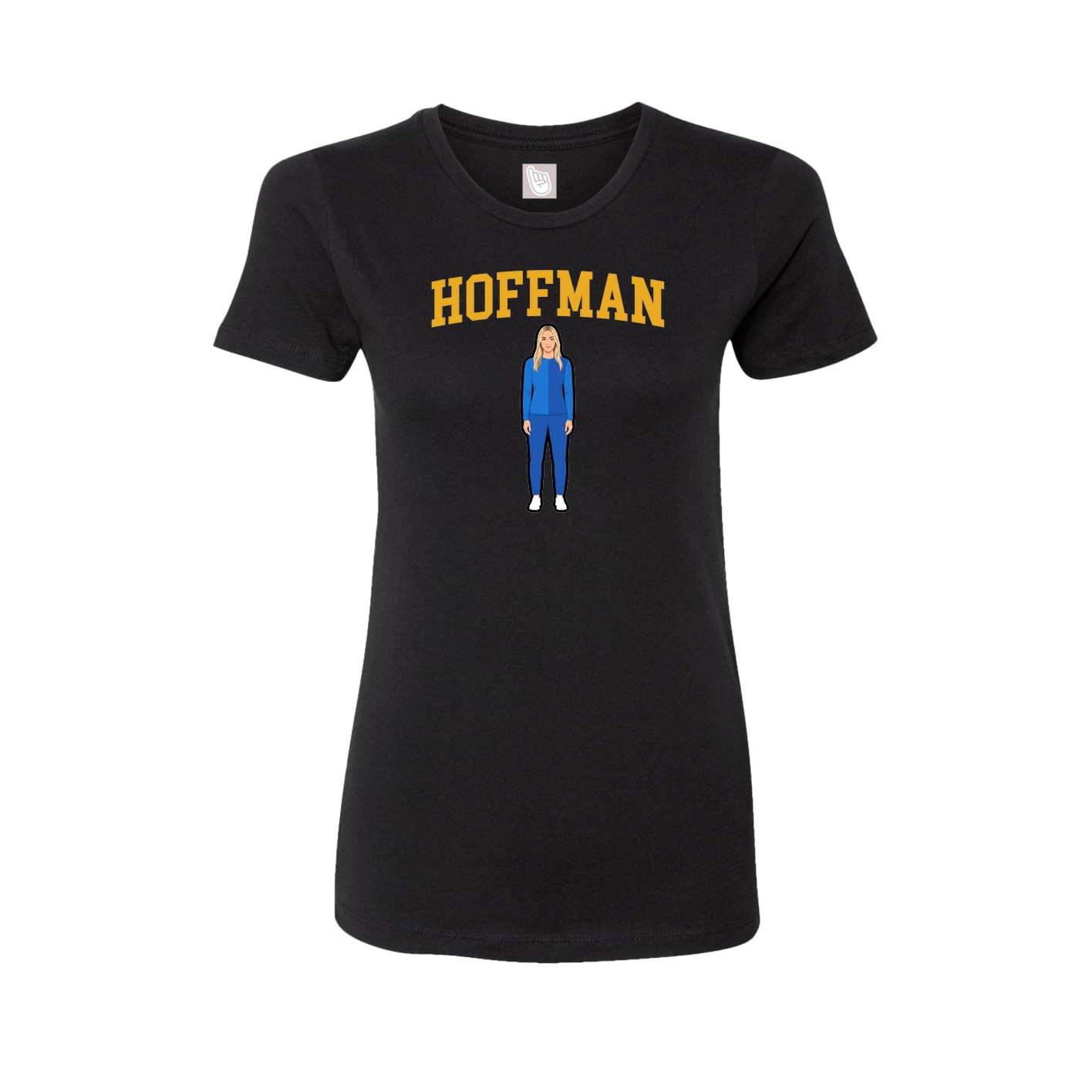 Fitted Women's Tee — Shirsey in Black