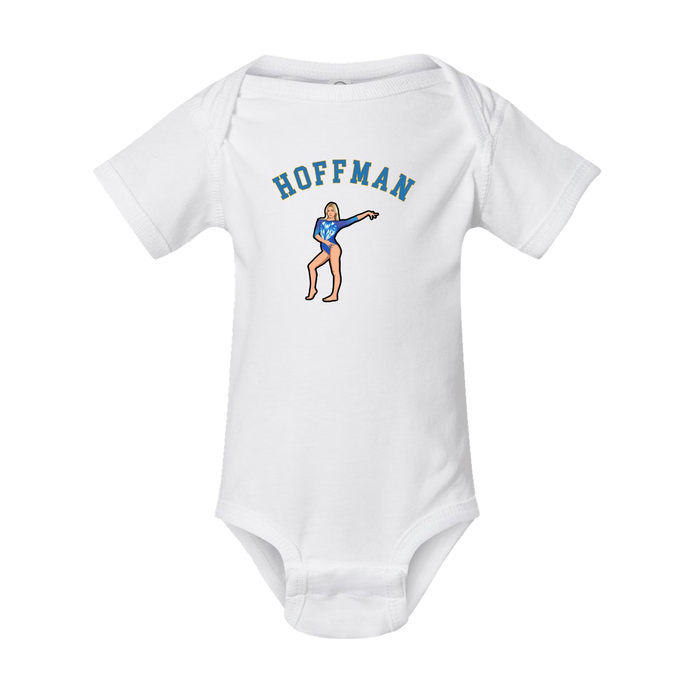 Baby Onesie — Shirsey Arch in White