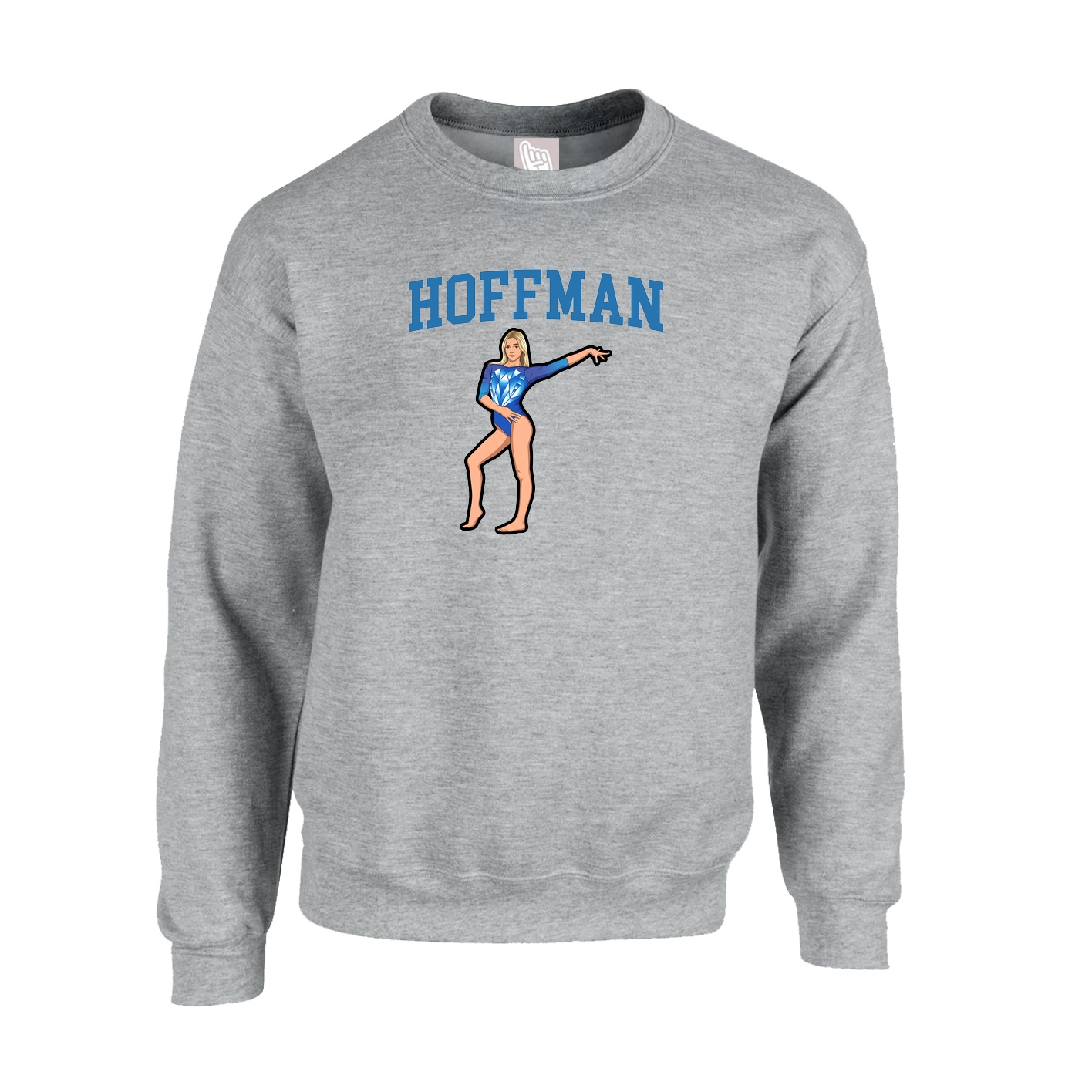 Fleece Crew — Shirsey in Grey