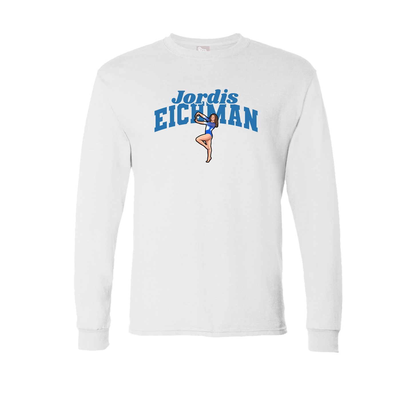 Long Sleeve Tee — Signature Arch in White