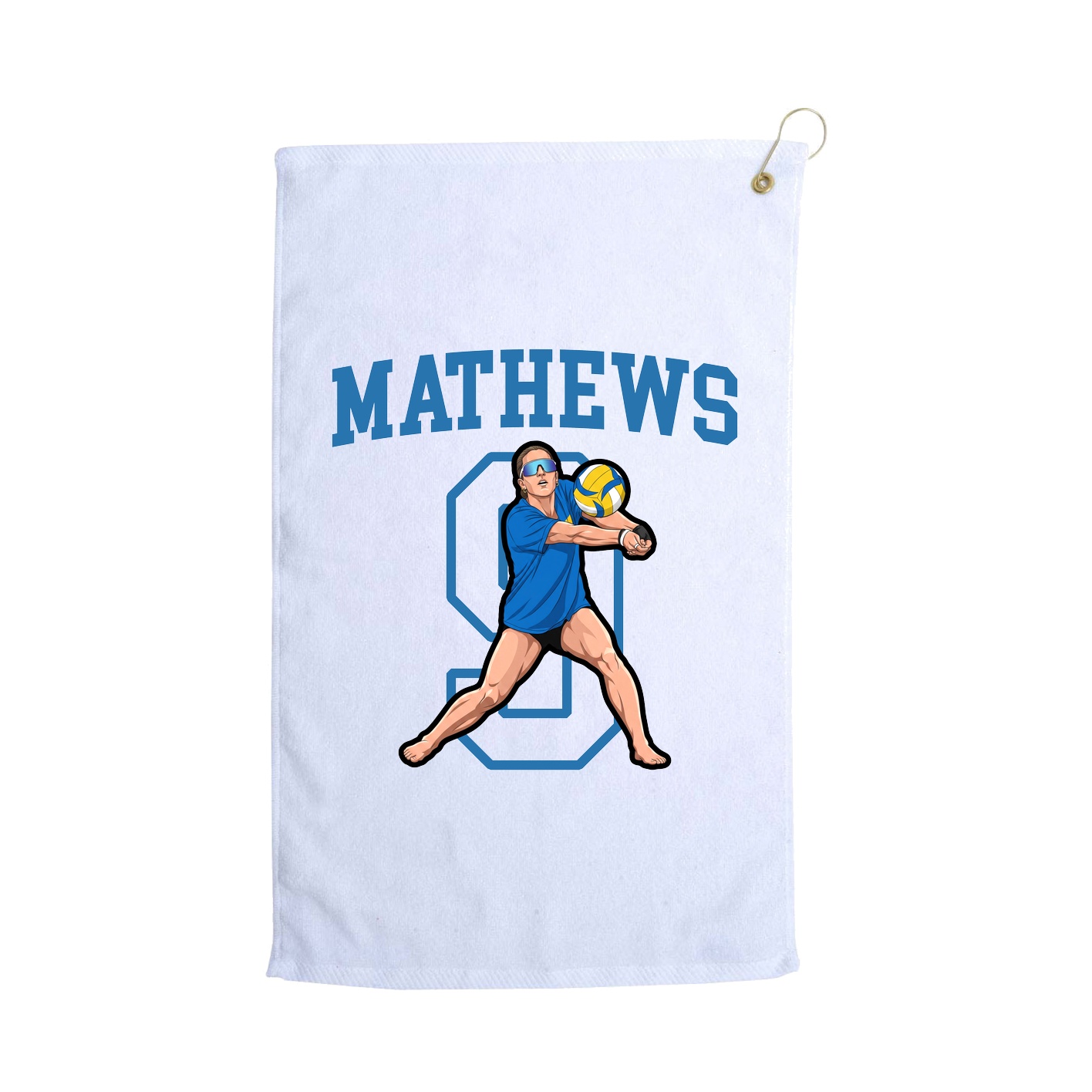 Golf Towel — Shirsey in White