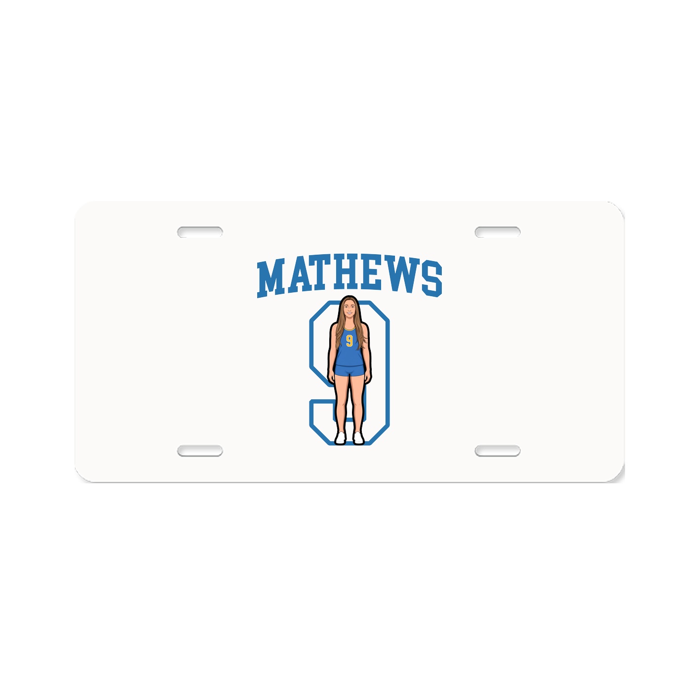 License Plate — Shirsey in Classic