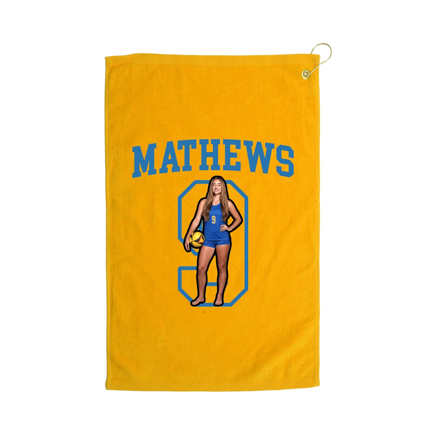 Golf Towel — Shirsey in Gold