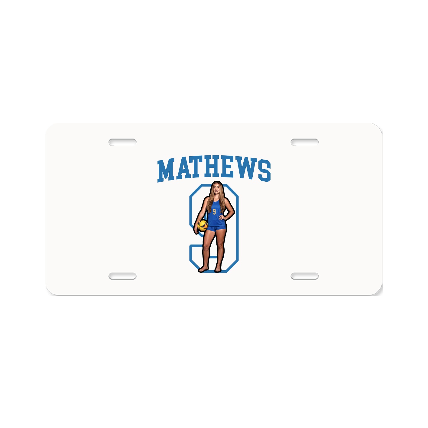Aluminum License Plate