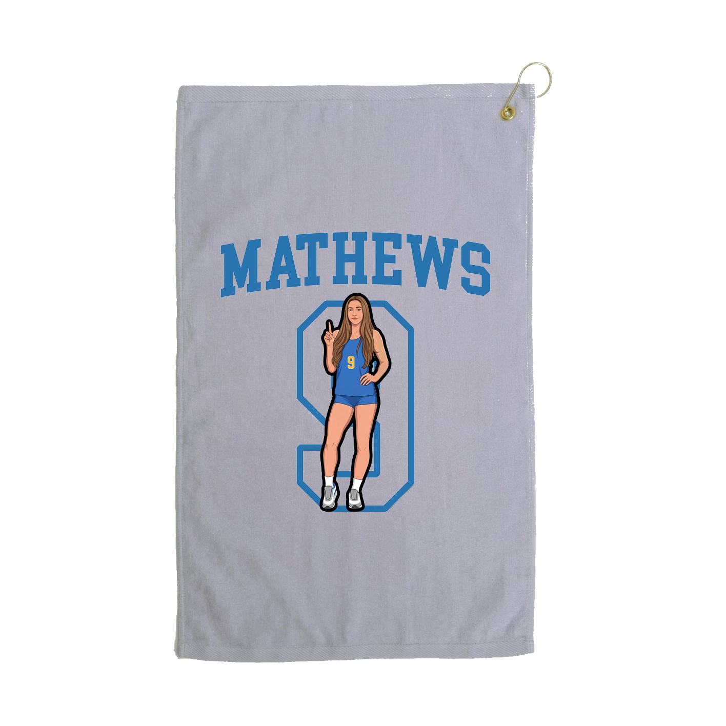 Golf Towel — Shirsey in Grey