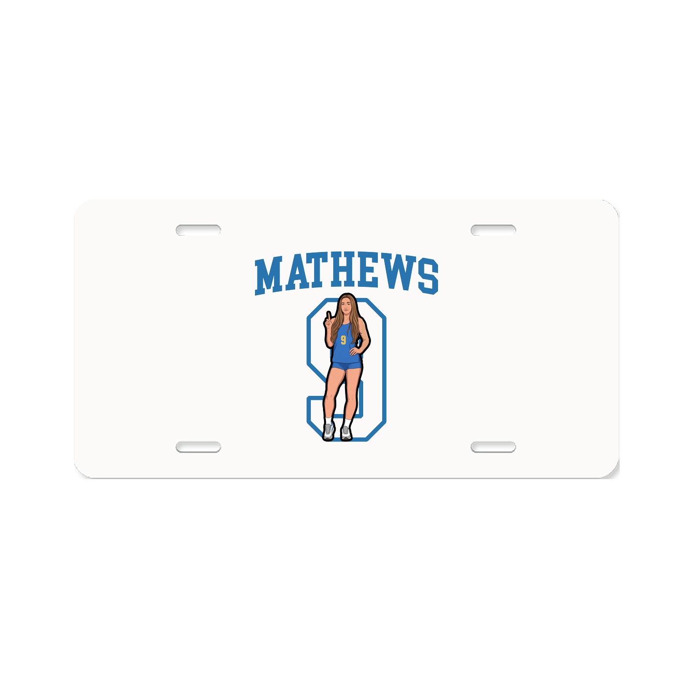 License Plate — Shirsey in Classic