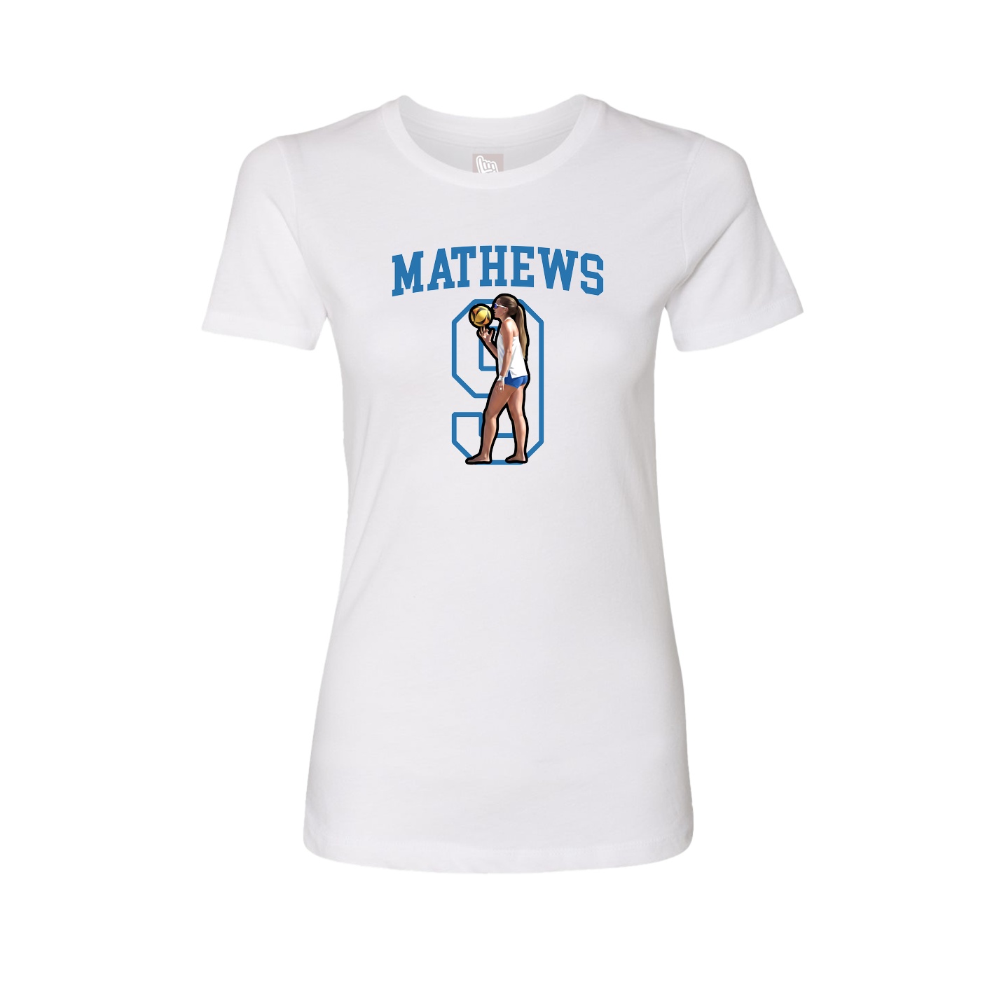 Fitted Women's Tee — Shirsey in White