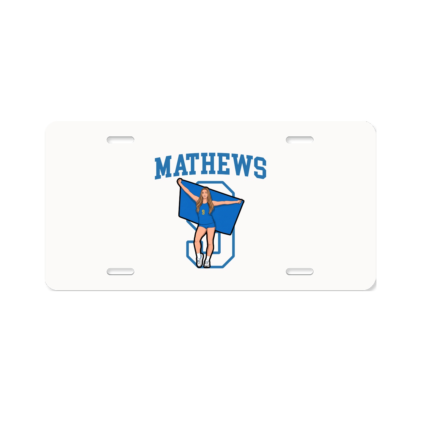 License Plate — Shirsey in Classic