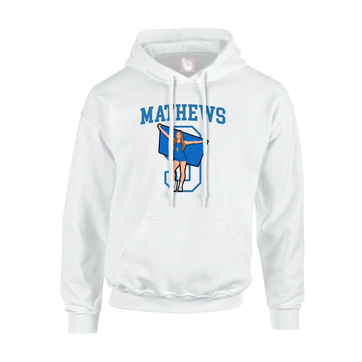 Youth Hoodie — Shirsey in White