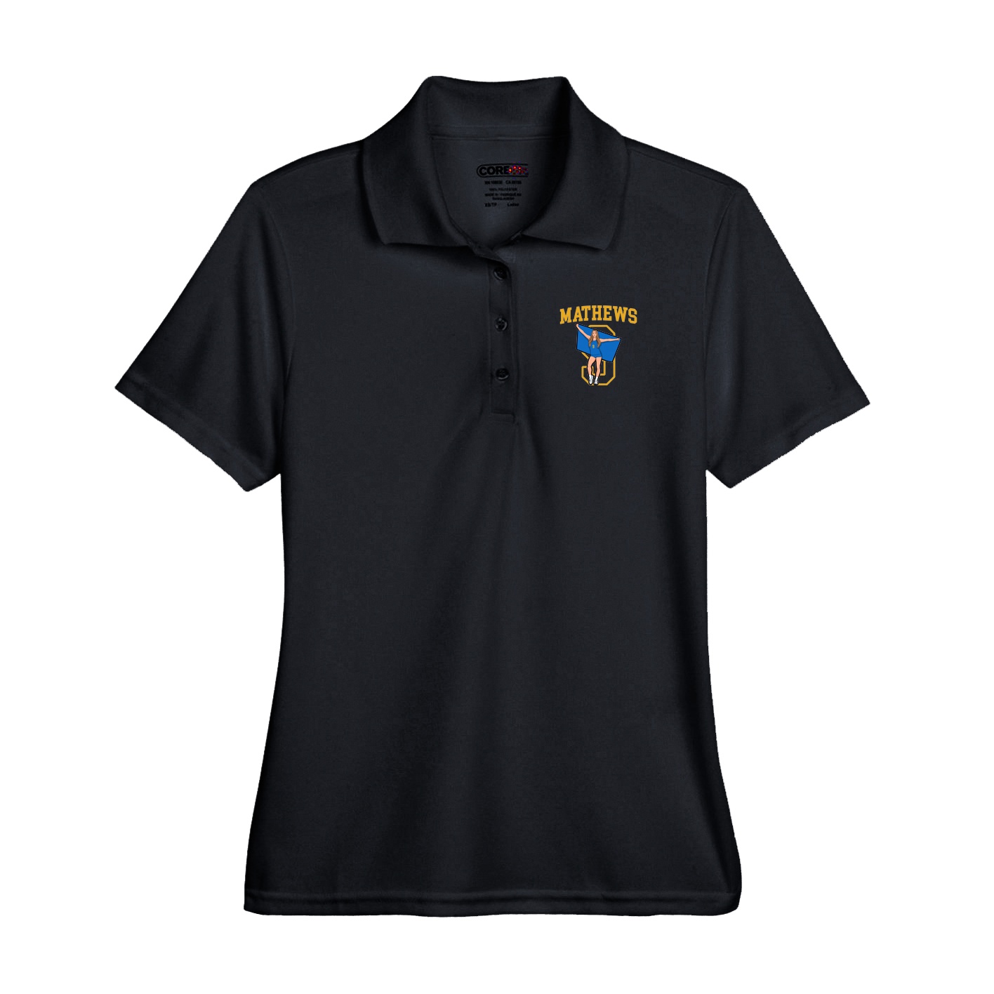 Performance Polo — Shirsey in Black
