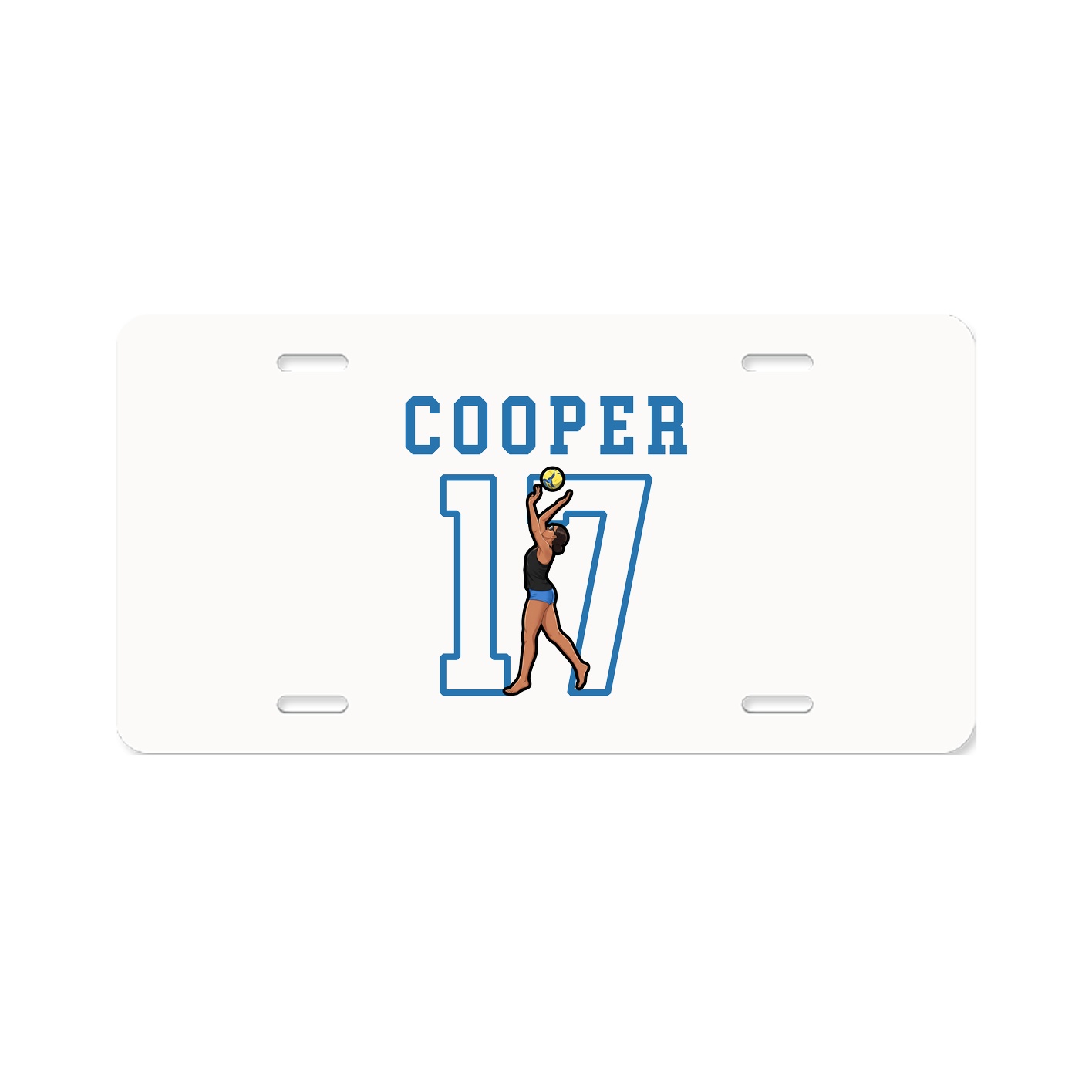 License Plate — Shirsey in Classic