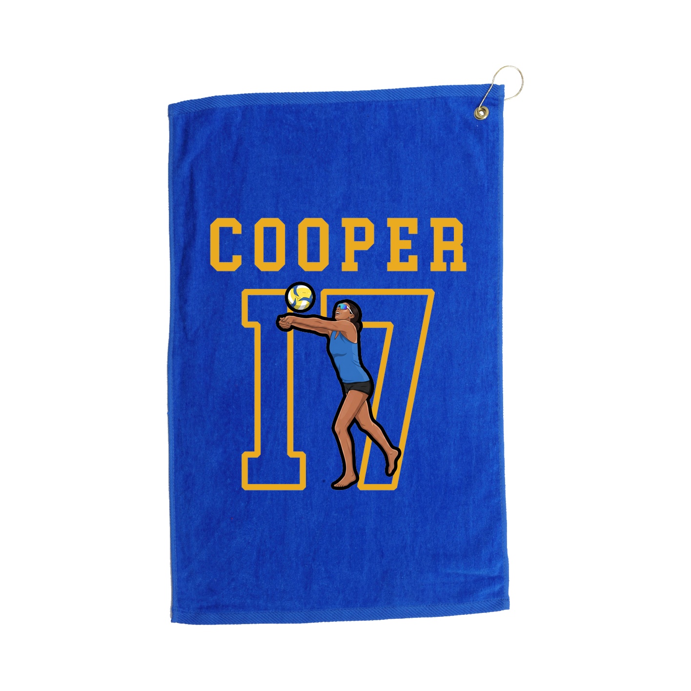 Golf Towel — Shirsey in Royal