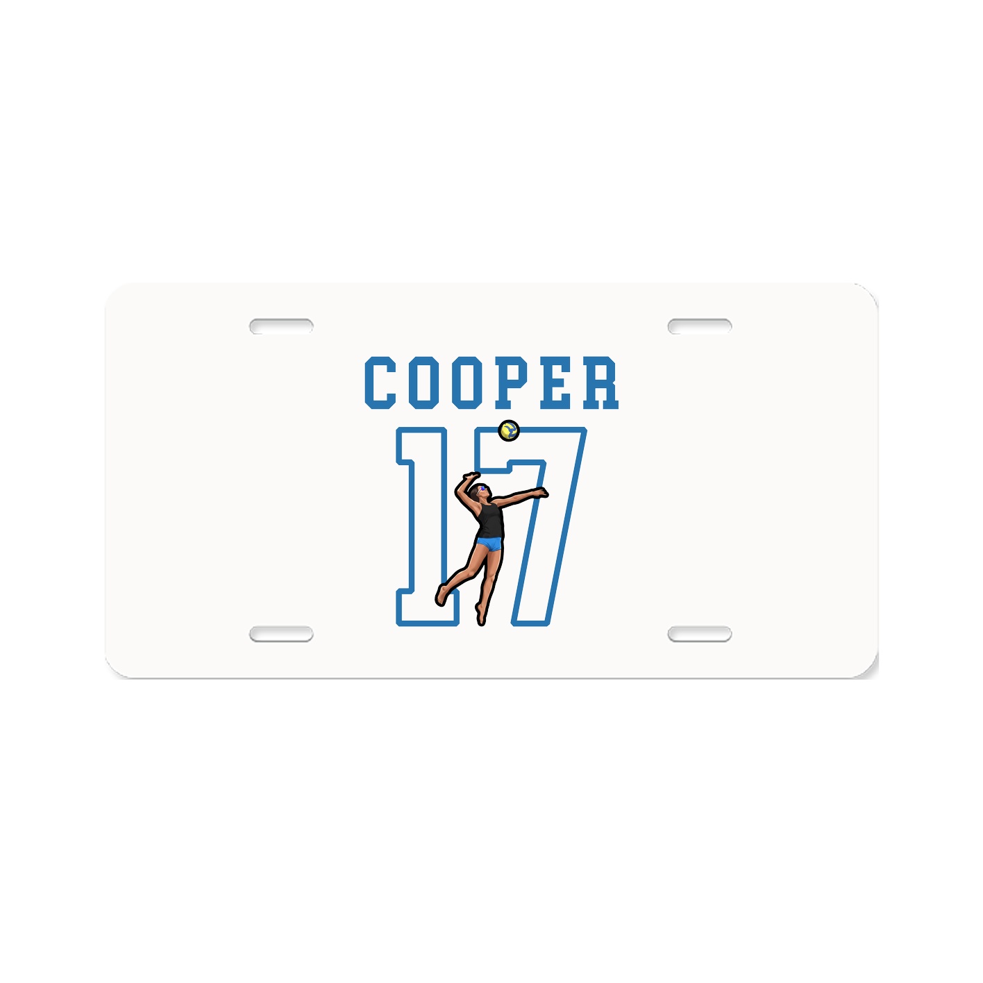 License Plate — Shirsey in Classic