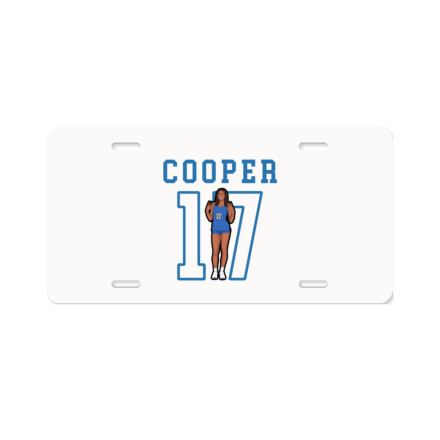 License Plate — Shirsey in Classic