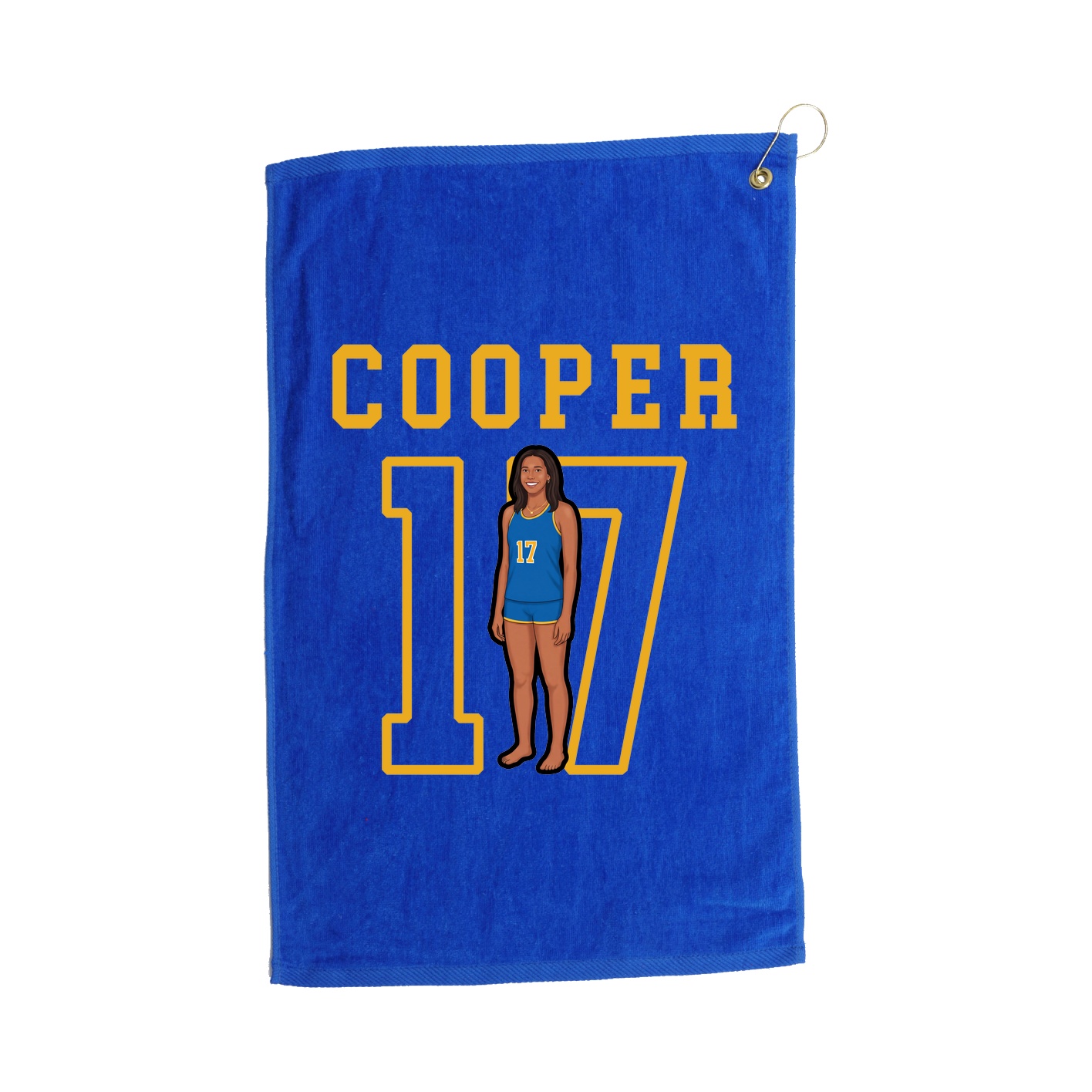 Golf Towel — Shirsey in Royal