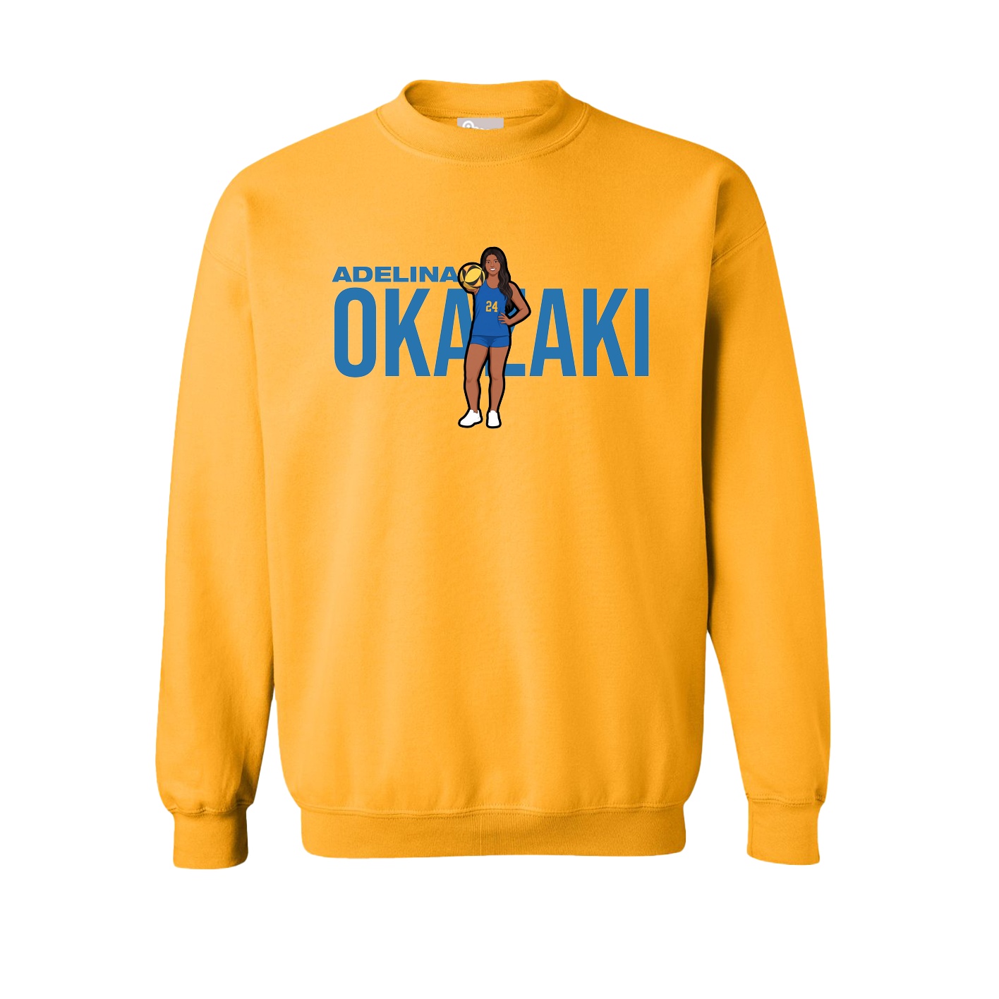 Fleece Crew — Player Name in Gold