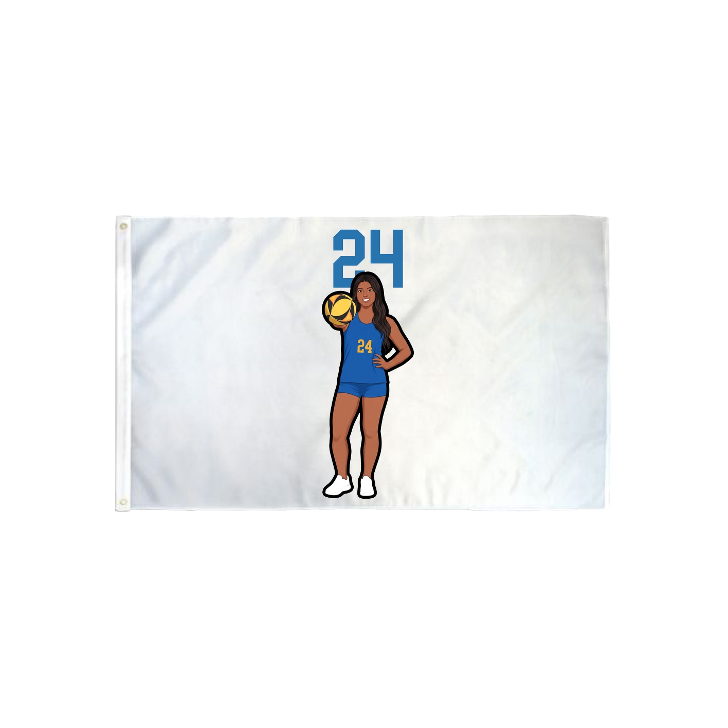 3x5 Flag — Number Top in Classic