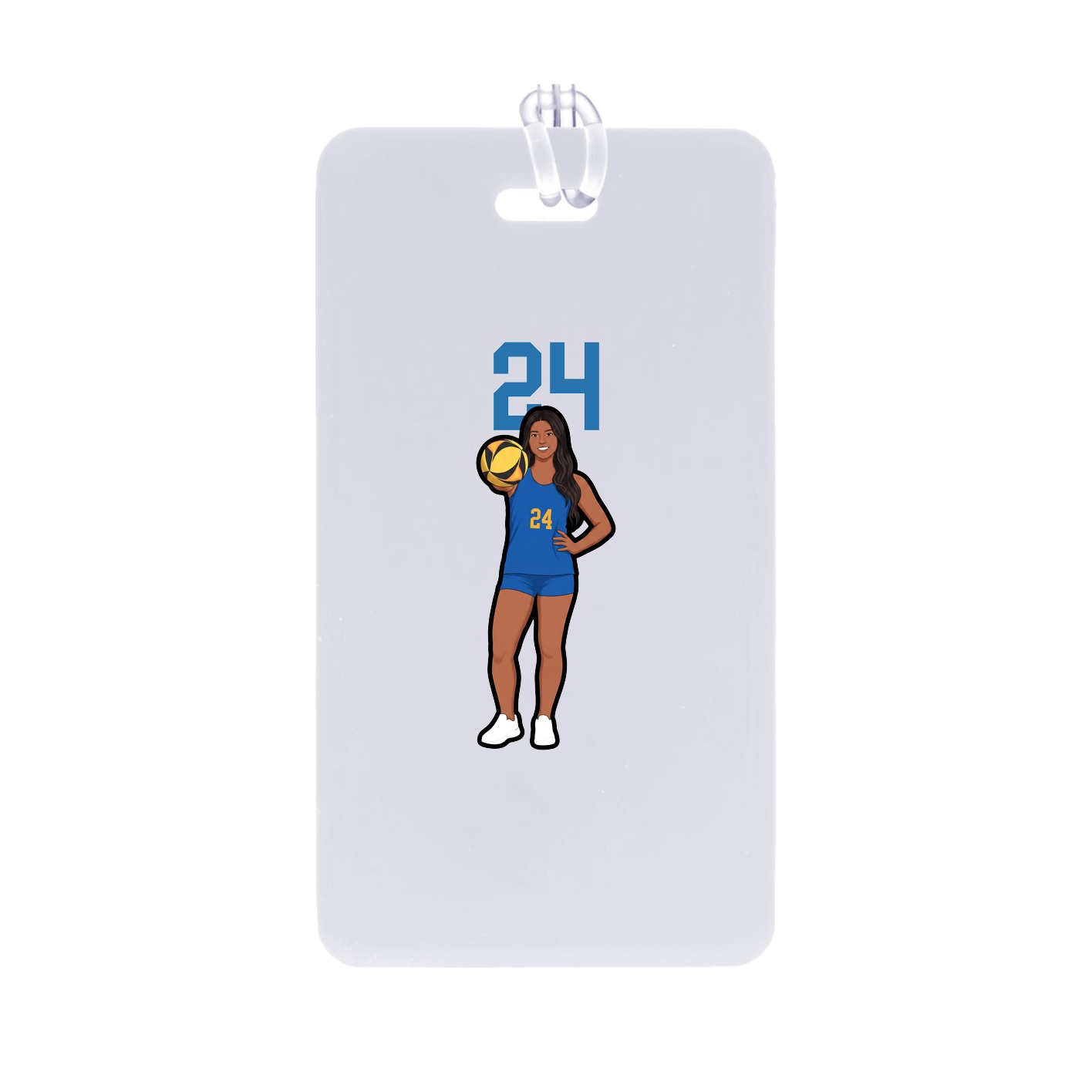 Bag Tag — Number Top in Classic