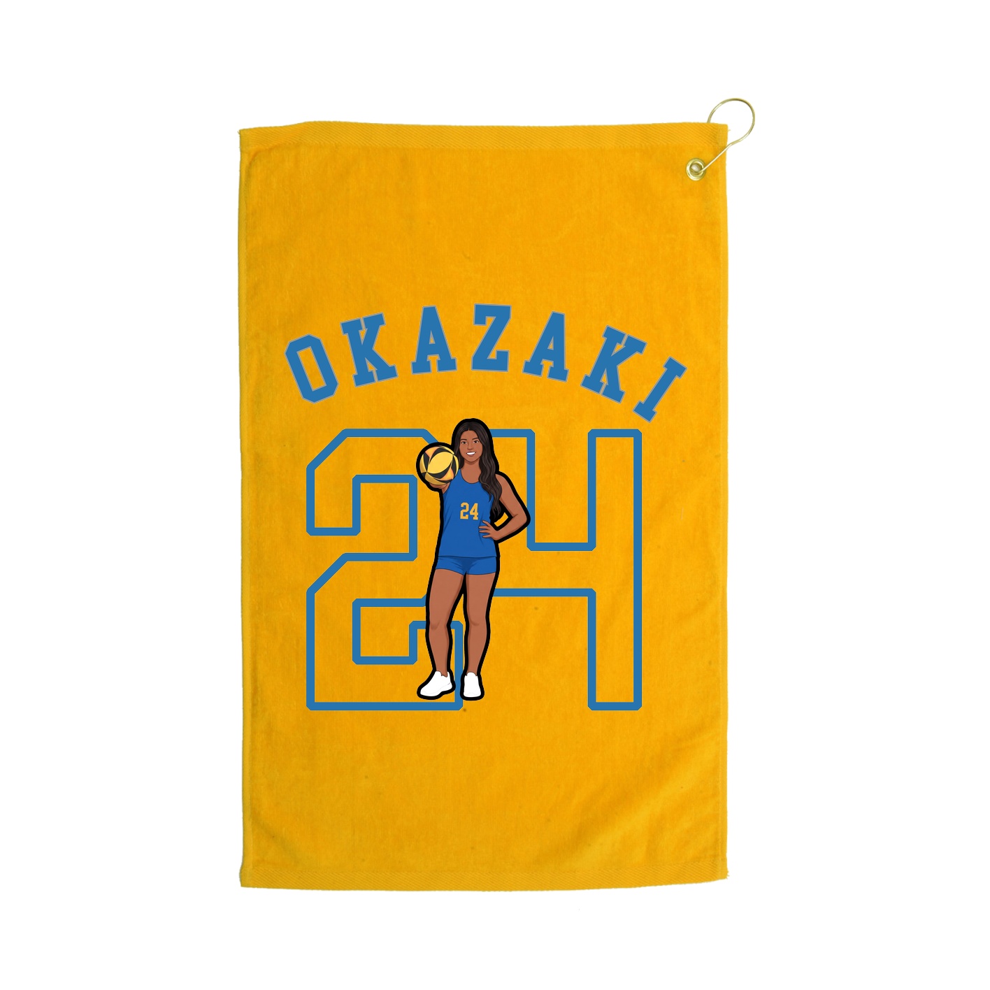 Golf Towel — Shirsey Arch in Gold