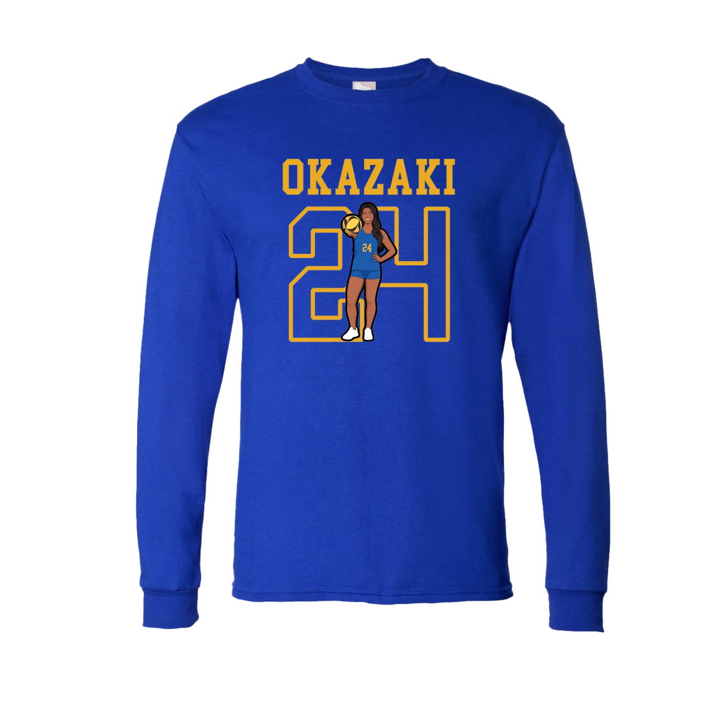 Long Sleeve Tee — Shirsey in Royal