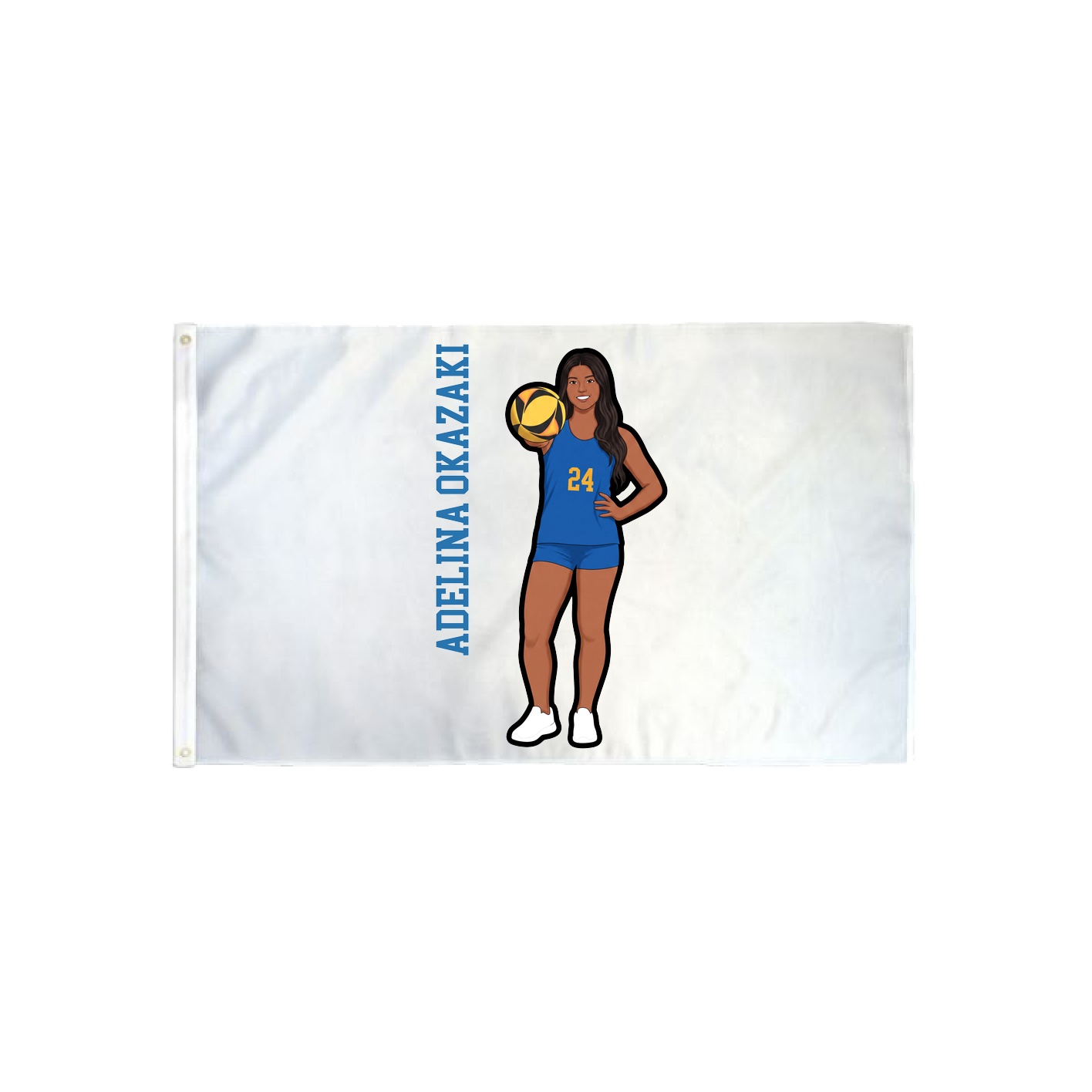 3x5 Flag — Name Vertical in Classic