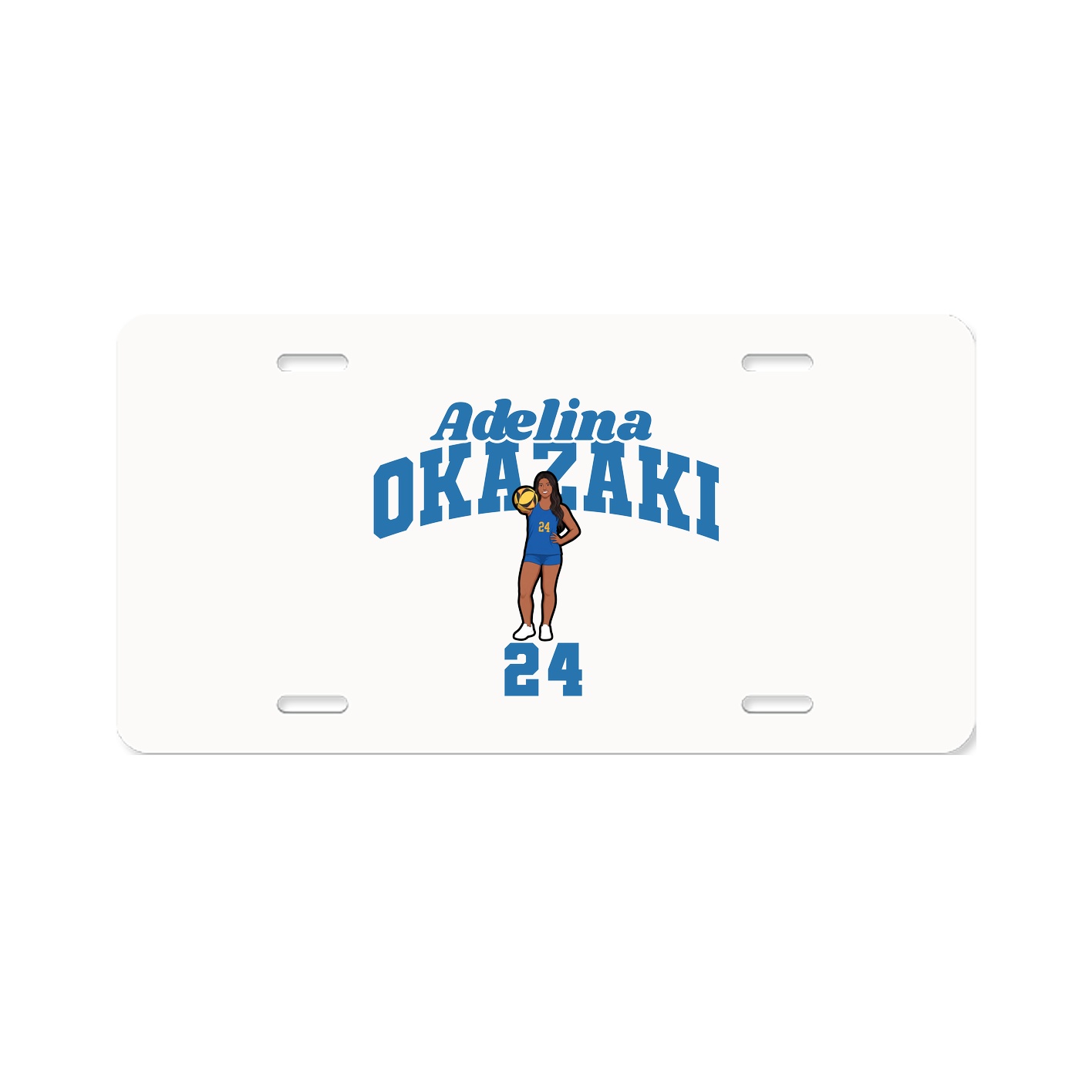 License Plate — Signature Arch in Classic