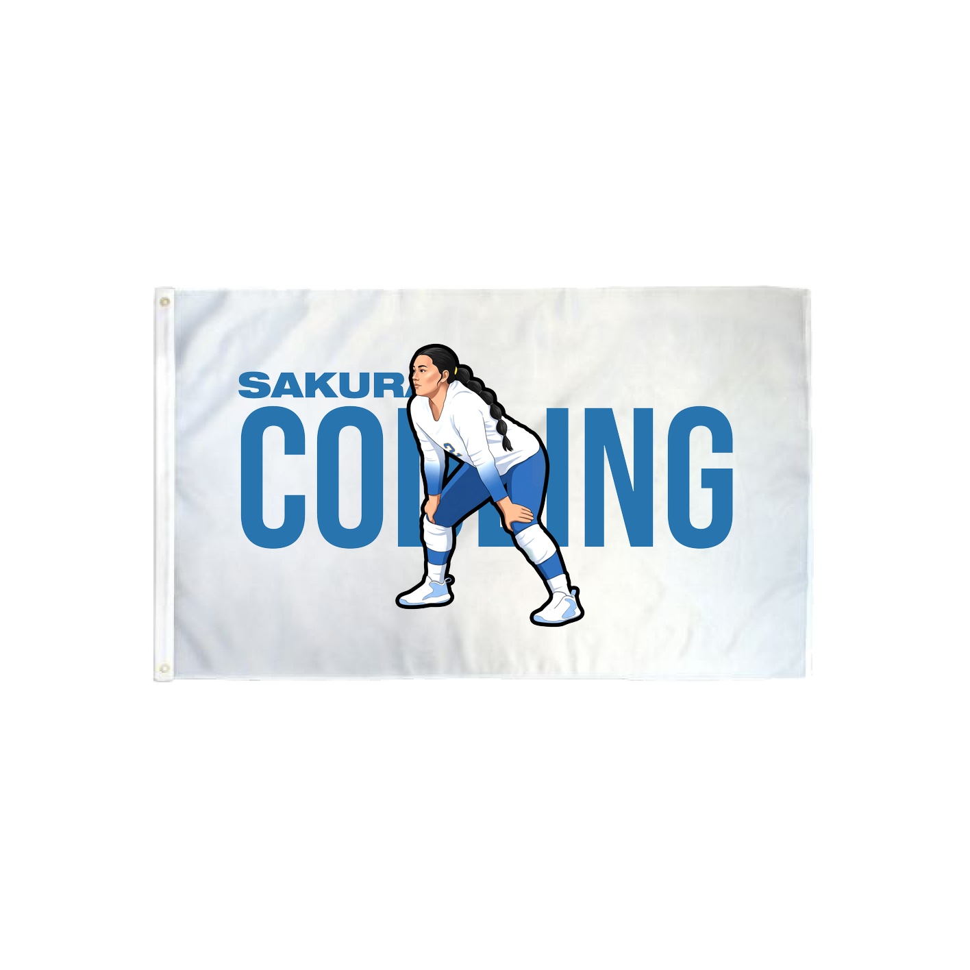 3x5 Flag — Player Name in Classic