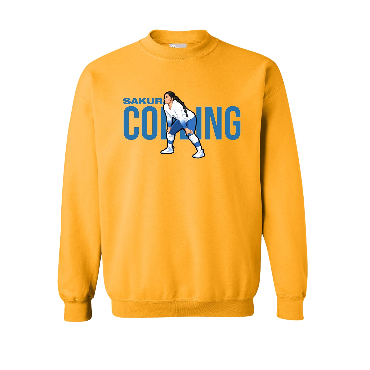 Fleece Crew — Player Name in Gold