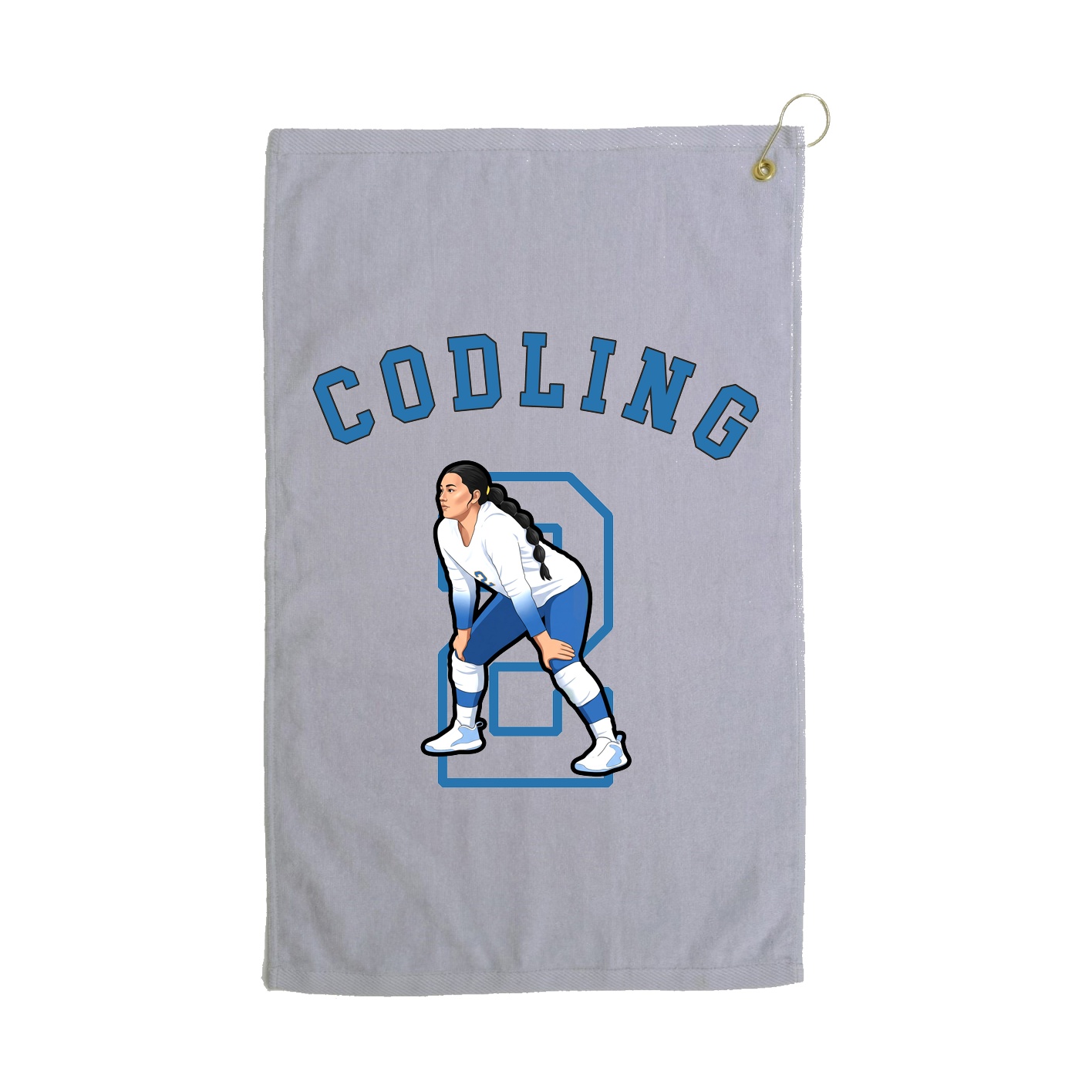 Golf Towel — Shirsey Arch in Grey