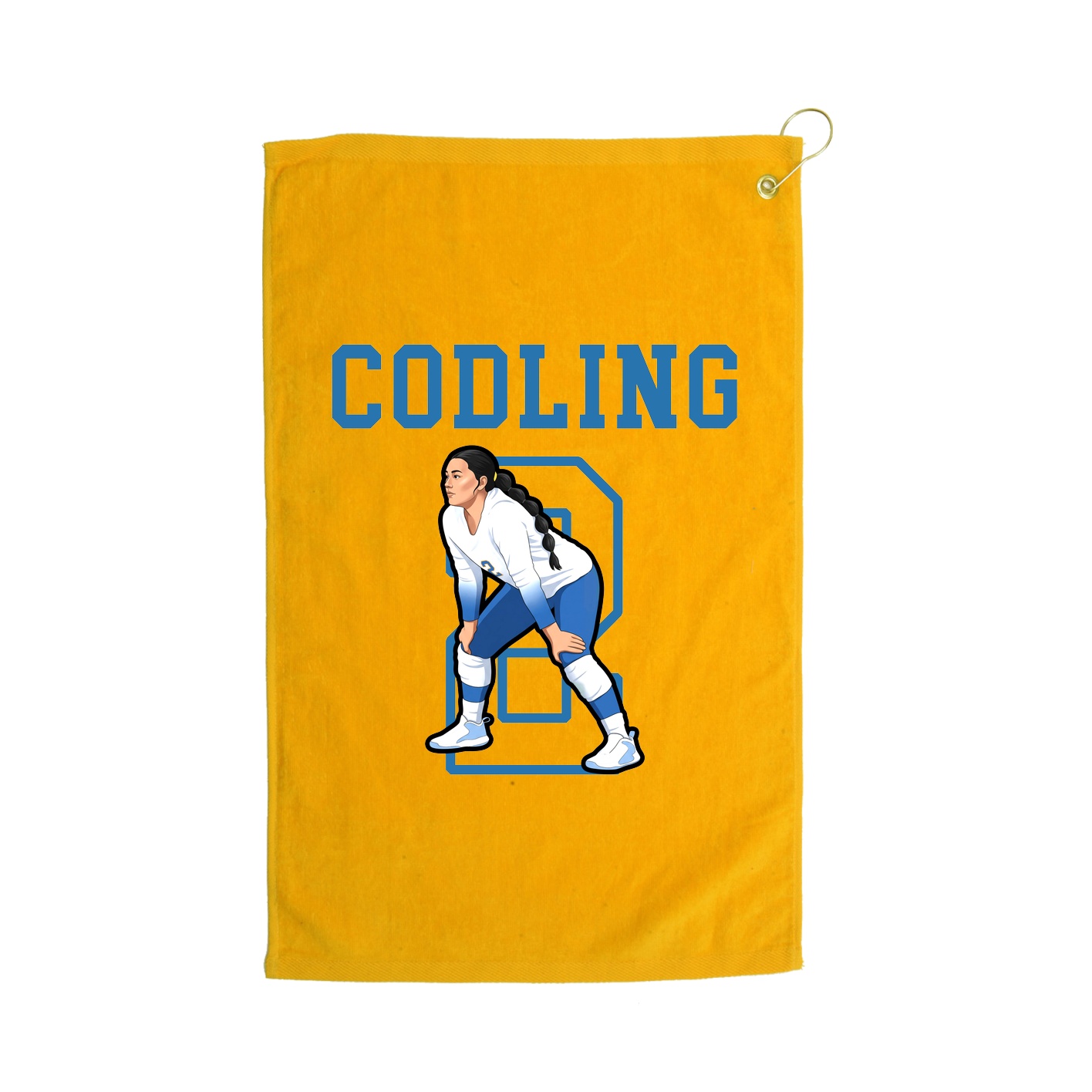 Golf Towel — Shirsey in Gold