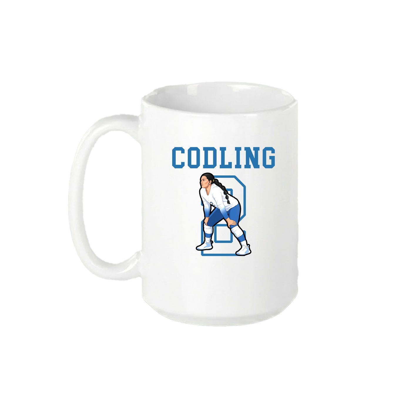 15oz Coffee Mug — Shirsey in White