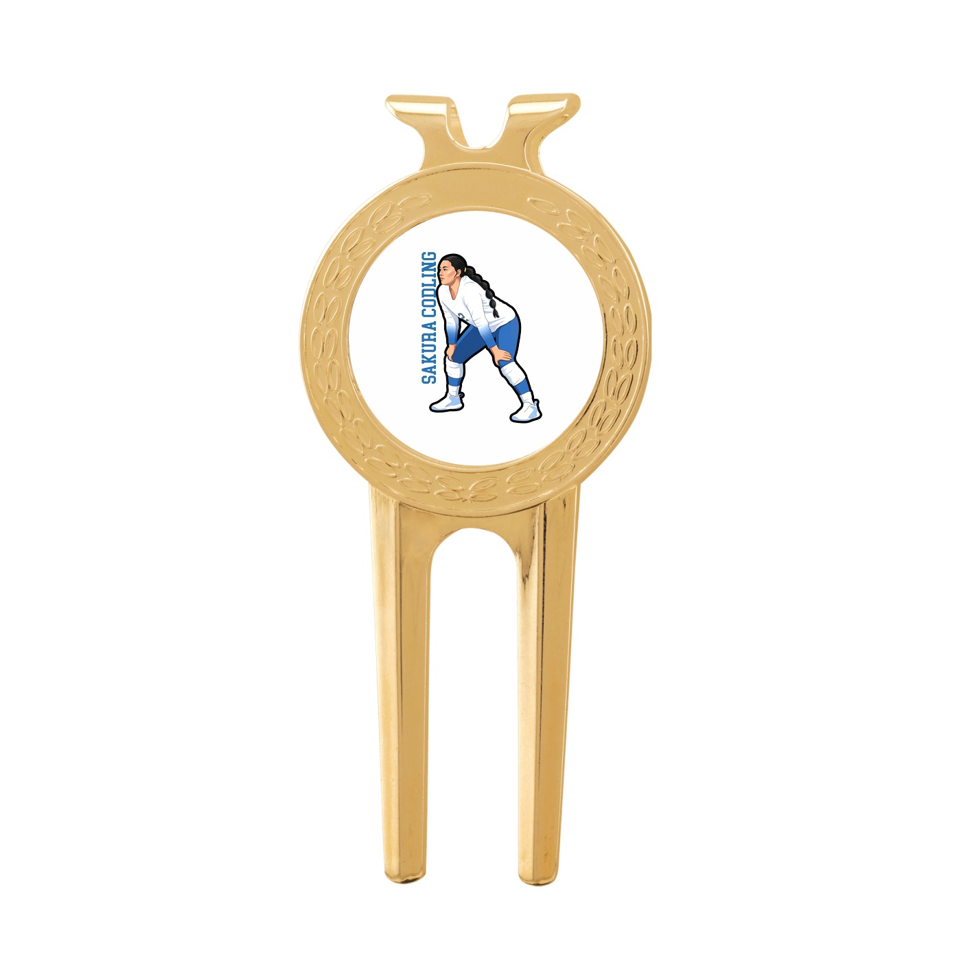Divot Tool with Ball Marker — Name Vertical in Classic