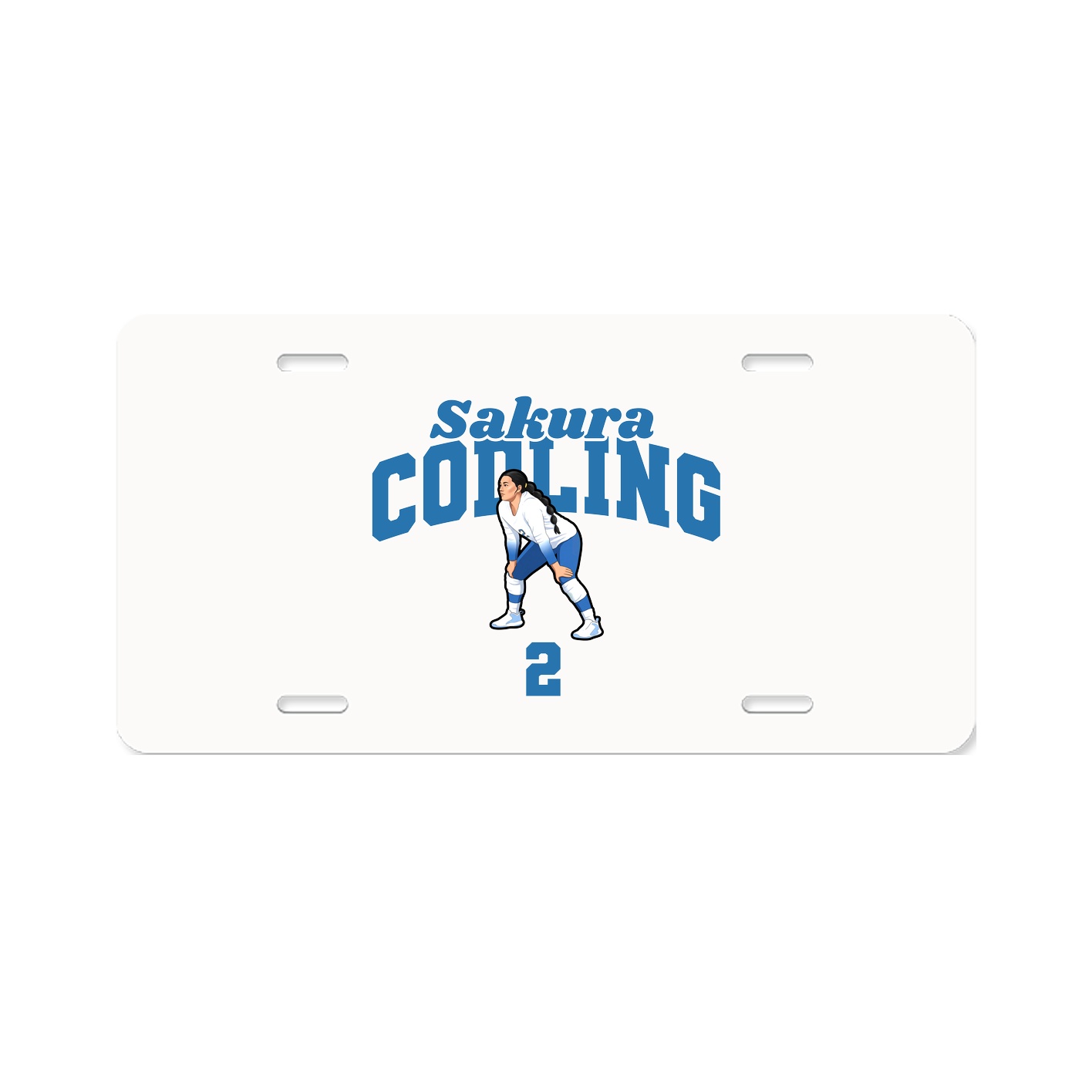 License Plate — Signature Arch in Classic