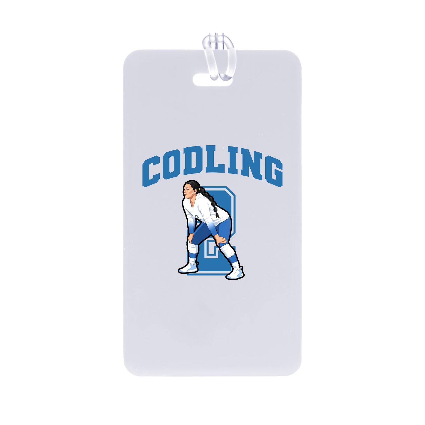 Bag Tag — Number in Classic
