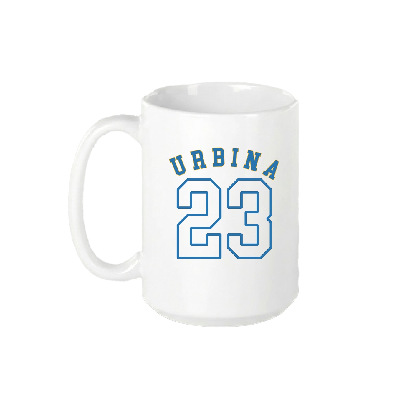 15oz Coffee Mug — Shirsey Arch in White