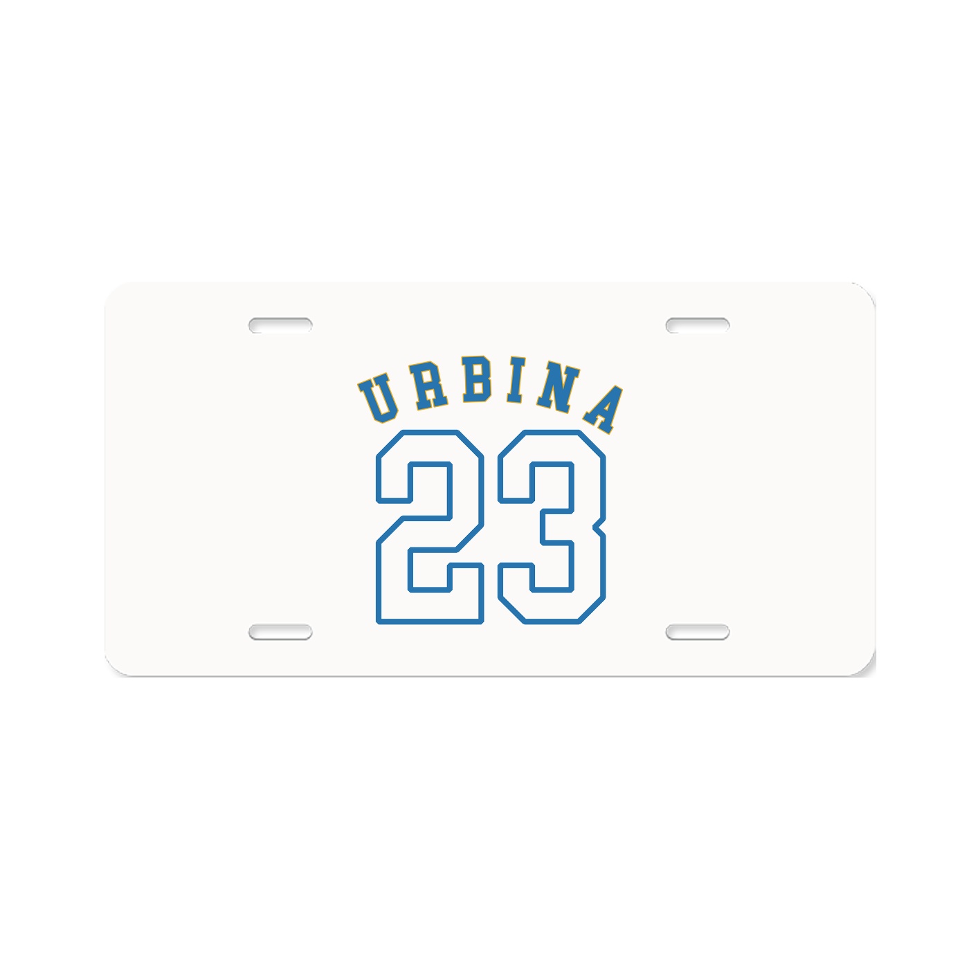 License Plate — Shirsey Arch in Classic