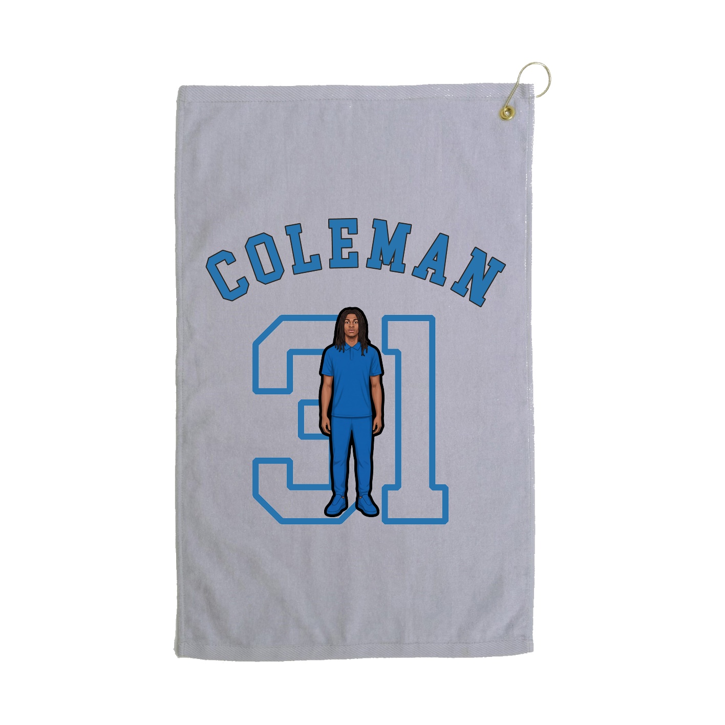 Golf Towel — Shirsey Arch in Grey