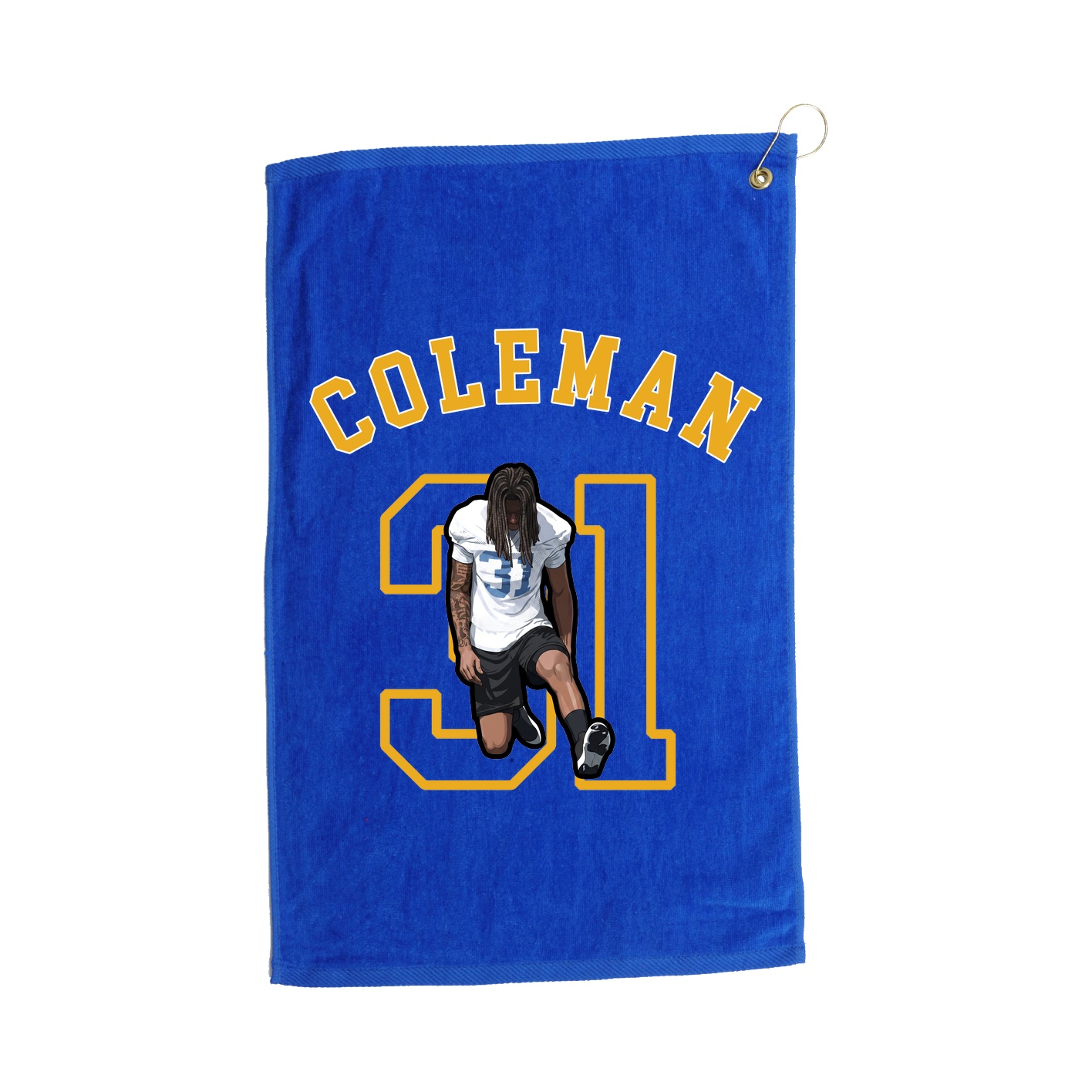 Golf Towel — Shirsey Arch in Royal