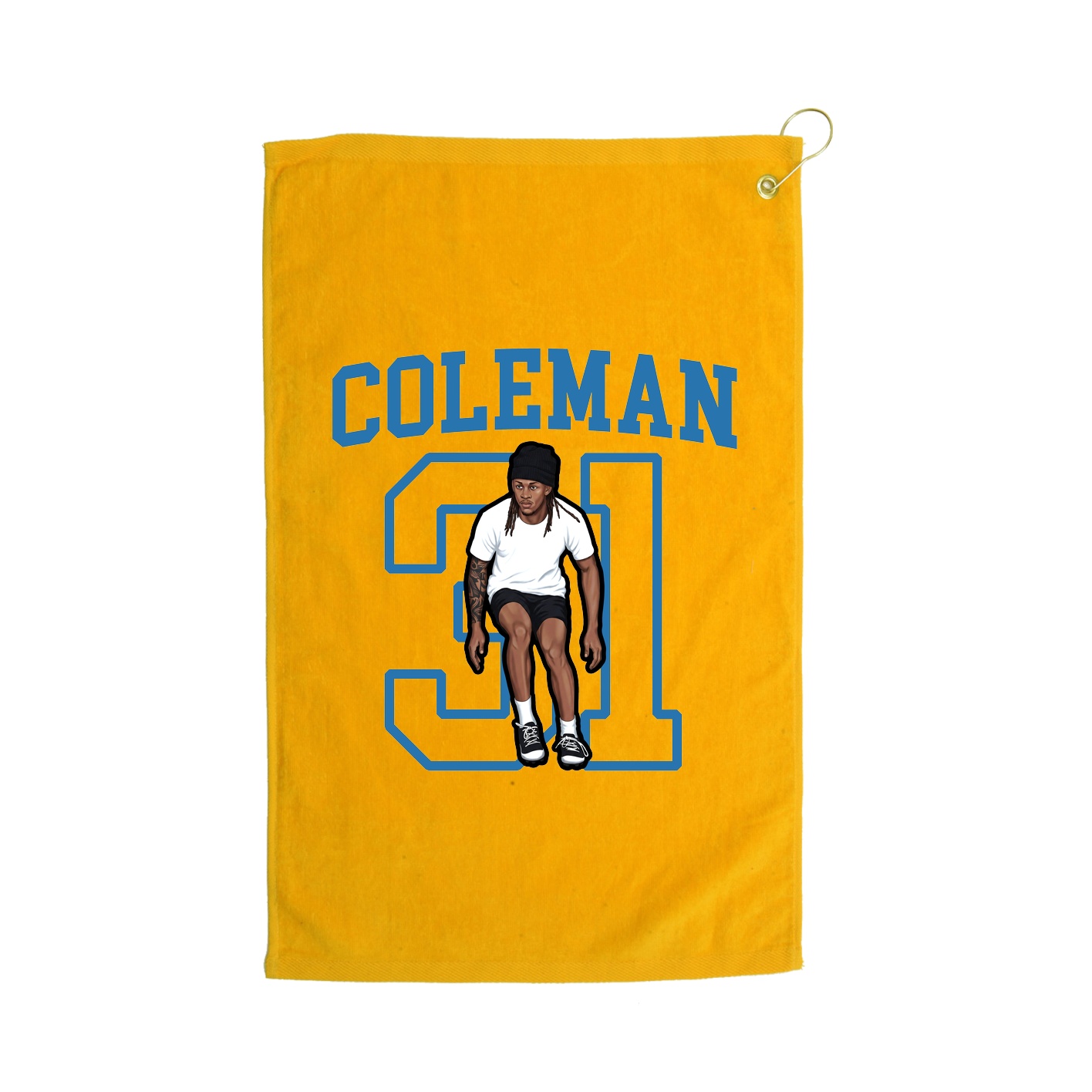 Golf Towel — Shirsey in Gold