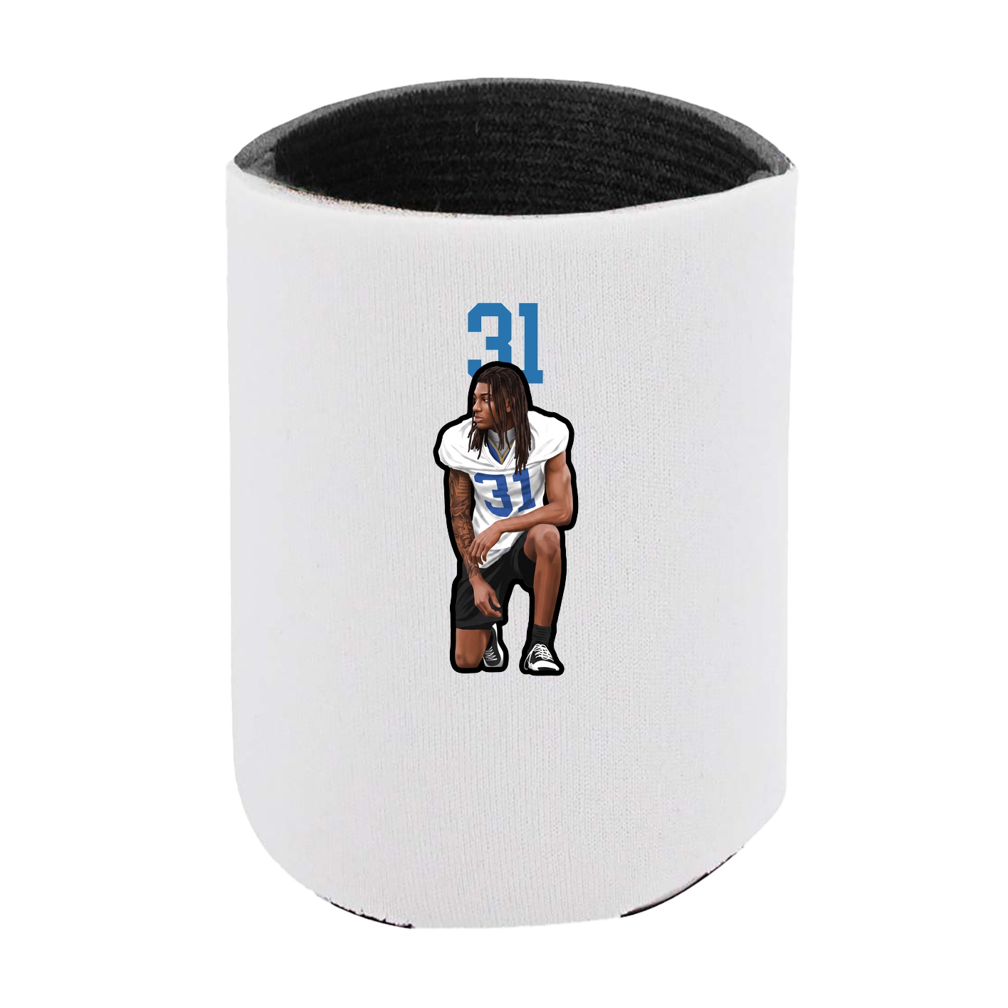 Can Holder — Number Top in White
