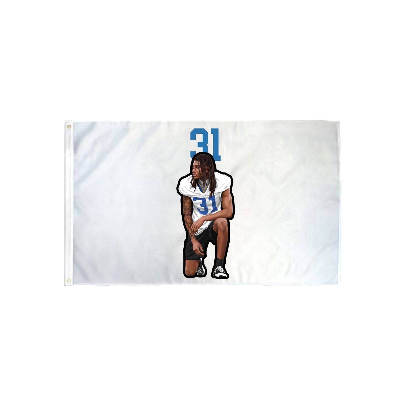 3x5 Flag — Number Top in Classic