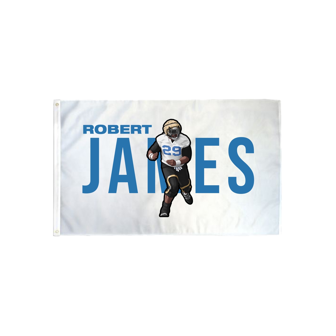 3x5 Flag — Player Name in Classic
