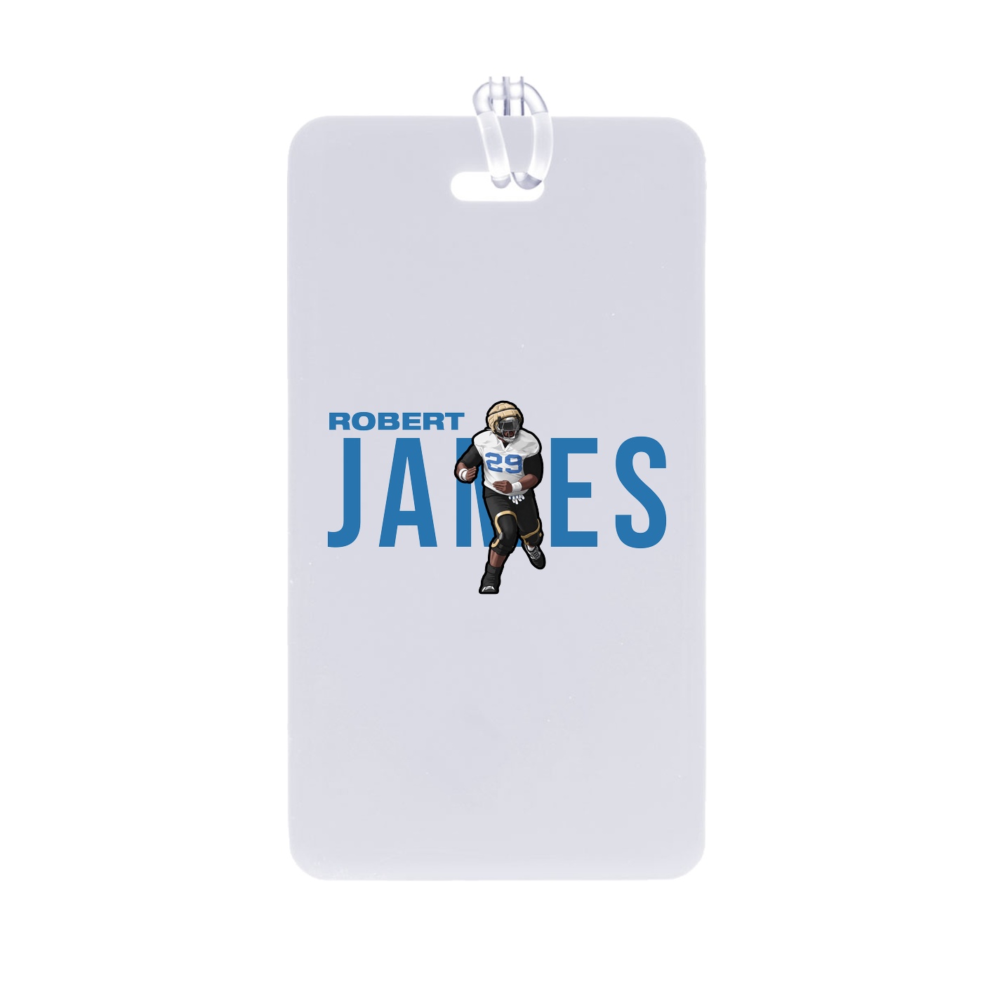Bag Tag — Player Name in Classic